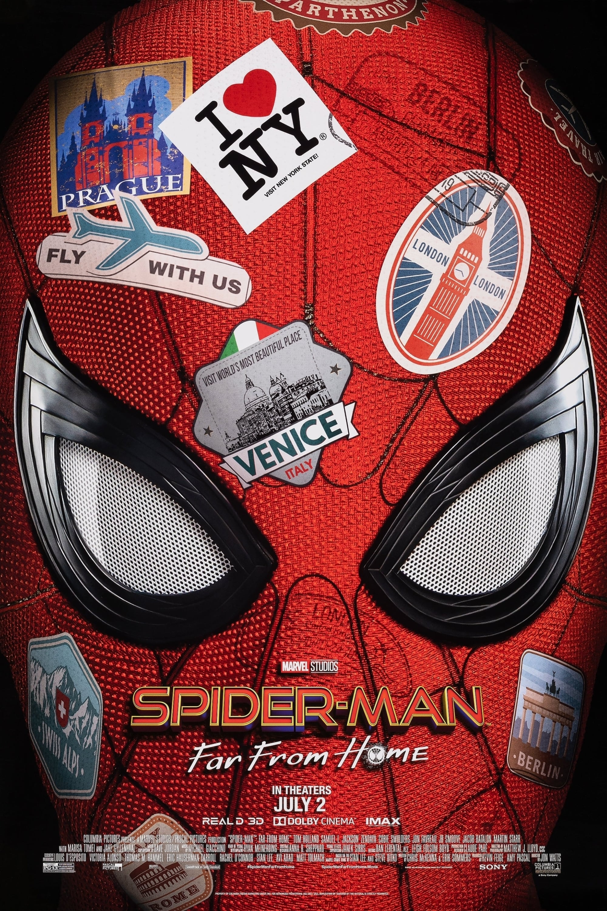 Immagine Spider-Man: Far from Home - Poster - Sfondi