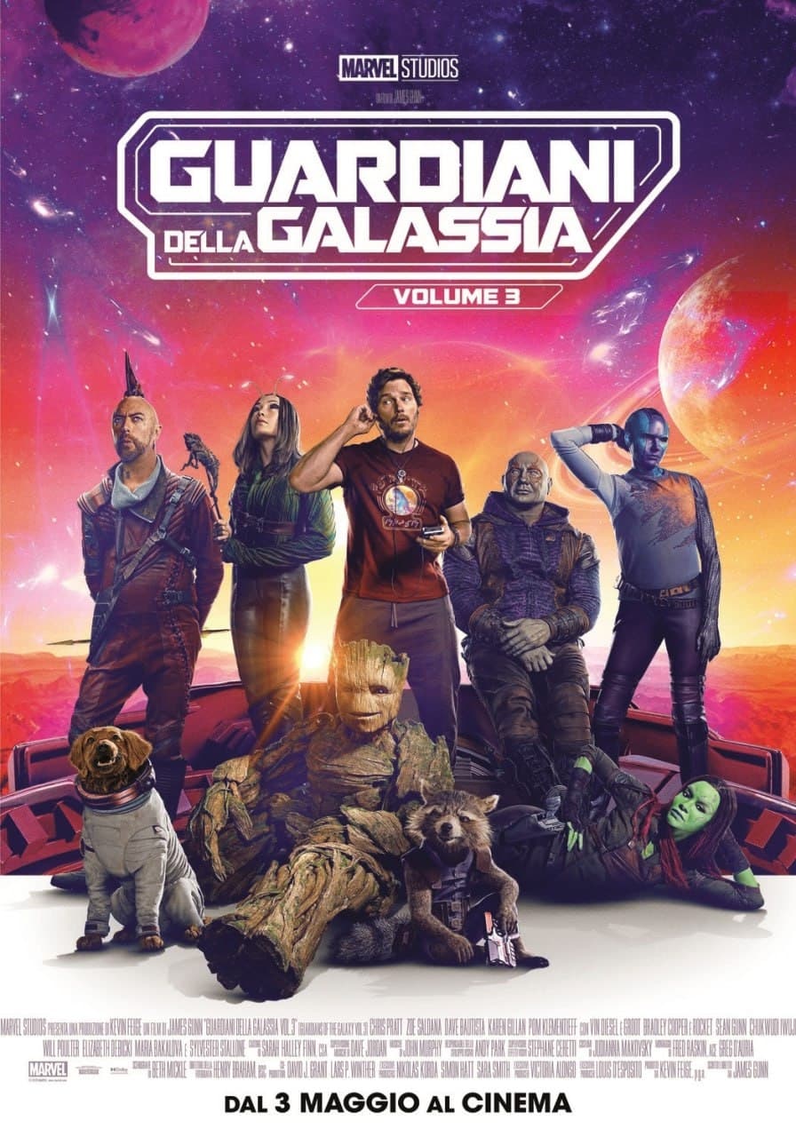Immagine Guardiani della Galassia: Volume 3 - Poster - Sfondi