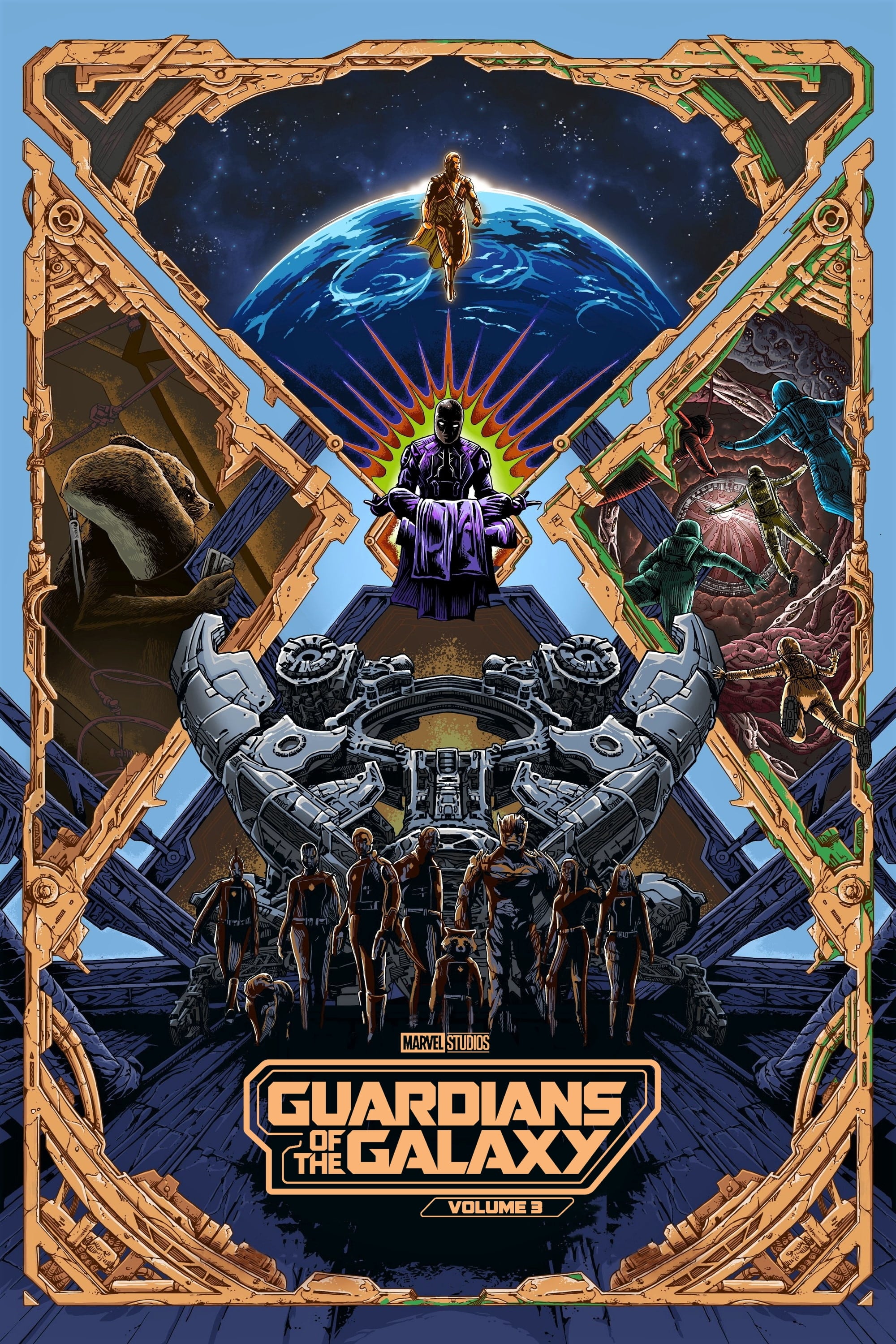 Immagine Guardiani della Galassia: Volume 3 - Poster - Sfondi