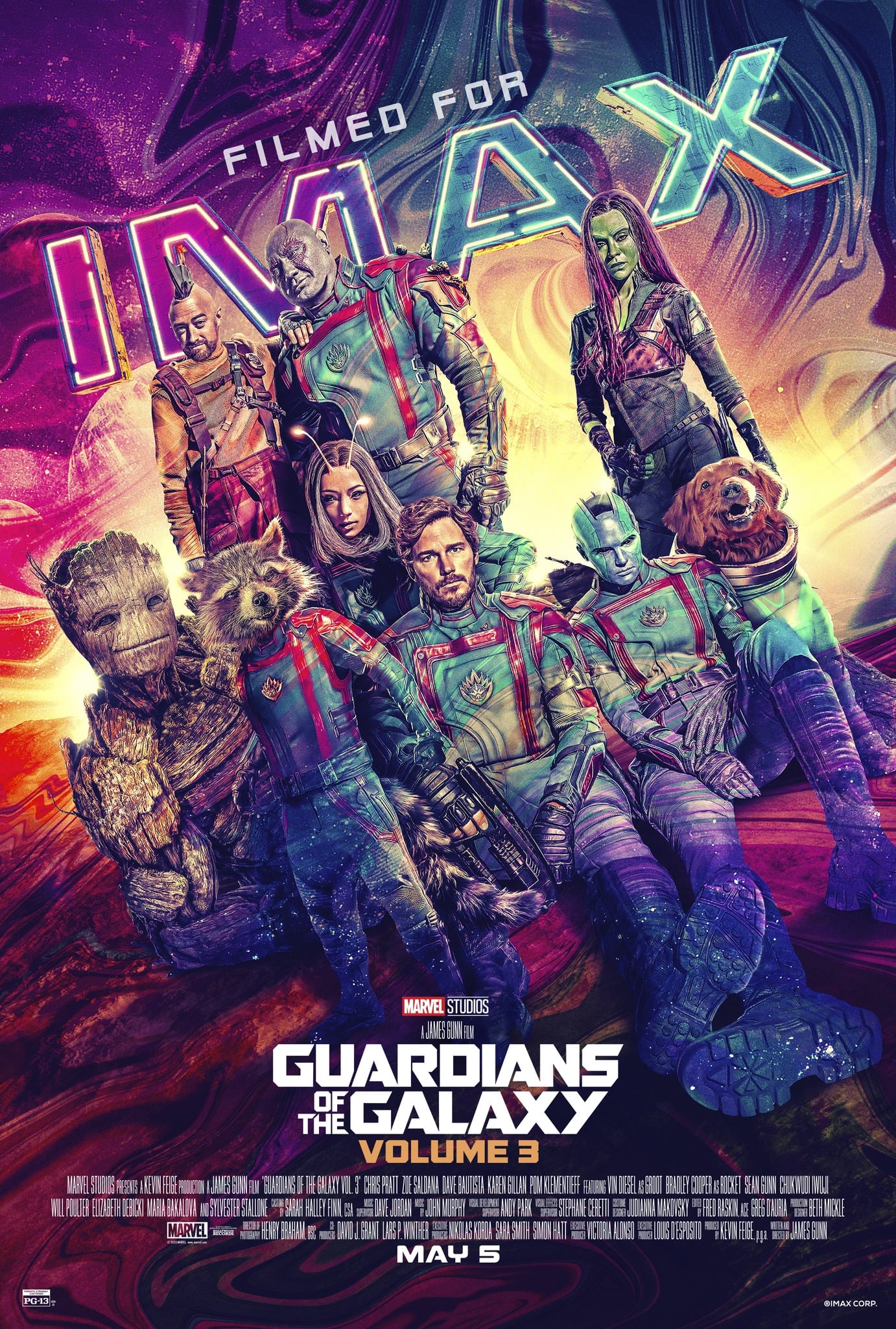 Immagine Guardiani della Galassia: Volume 3 - Poster - Sfondi