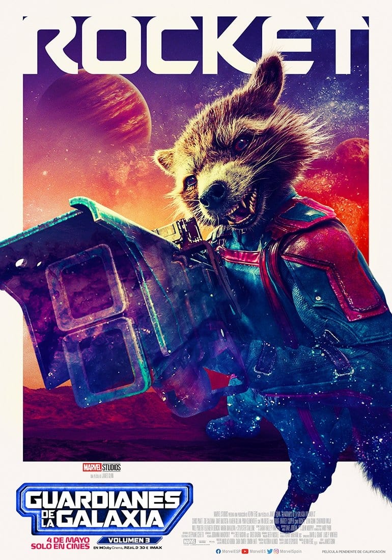 Immagine Guardiani della Galassia: Volume 3 - Poster - Sfondi
