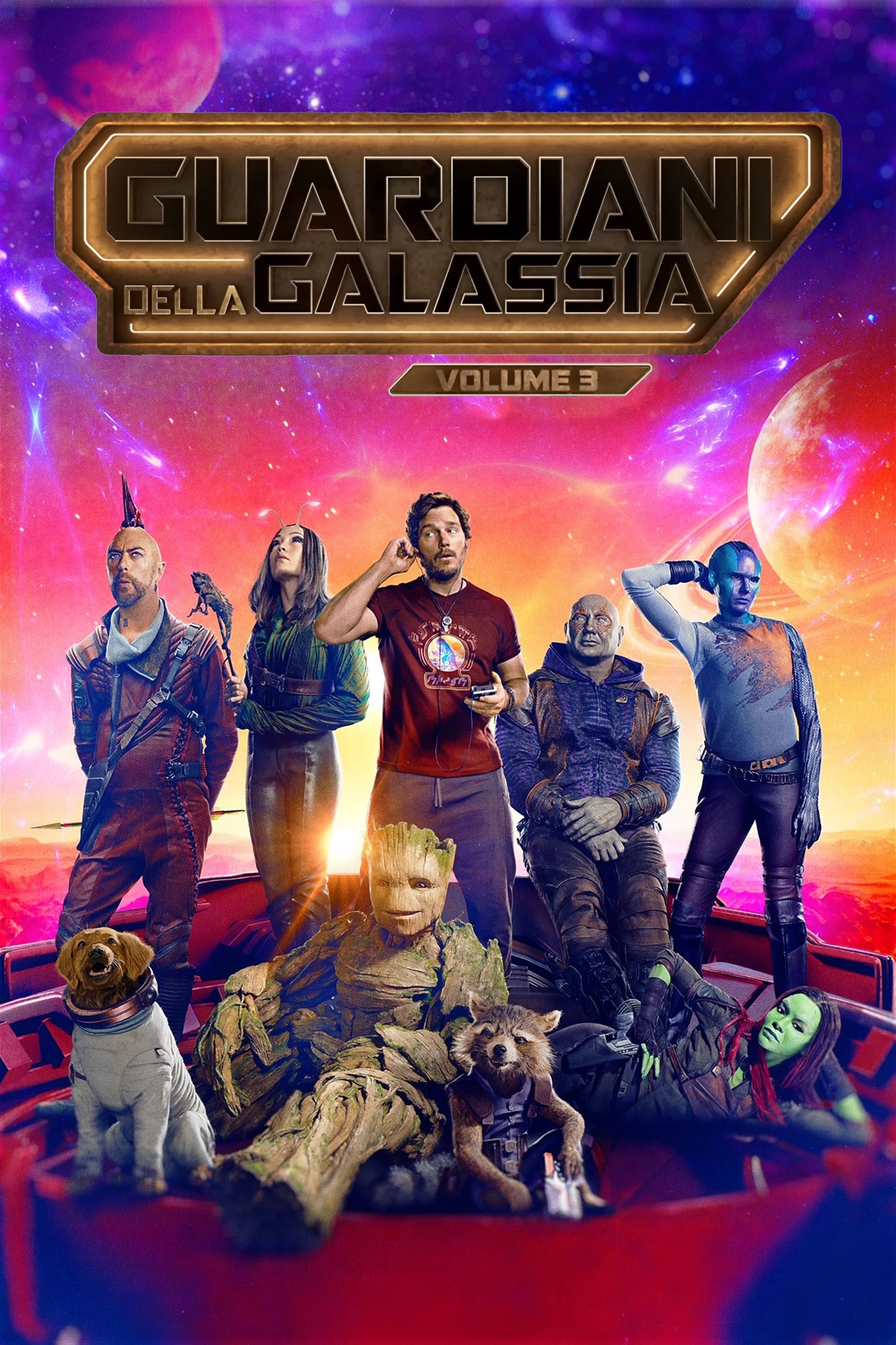 Immagine Guardiani della Galassia: Volume 3 - Poster - Sfondi