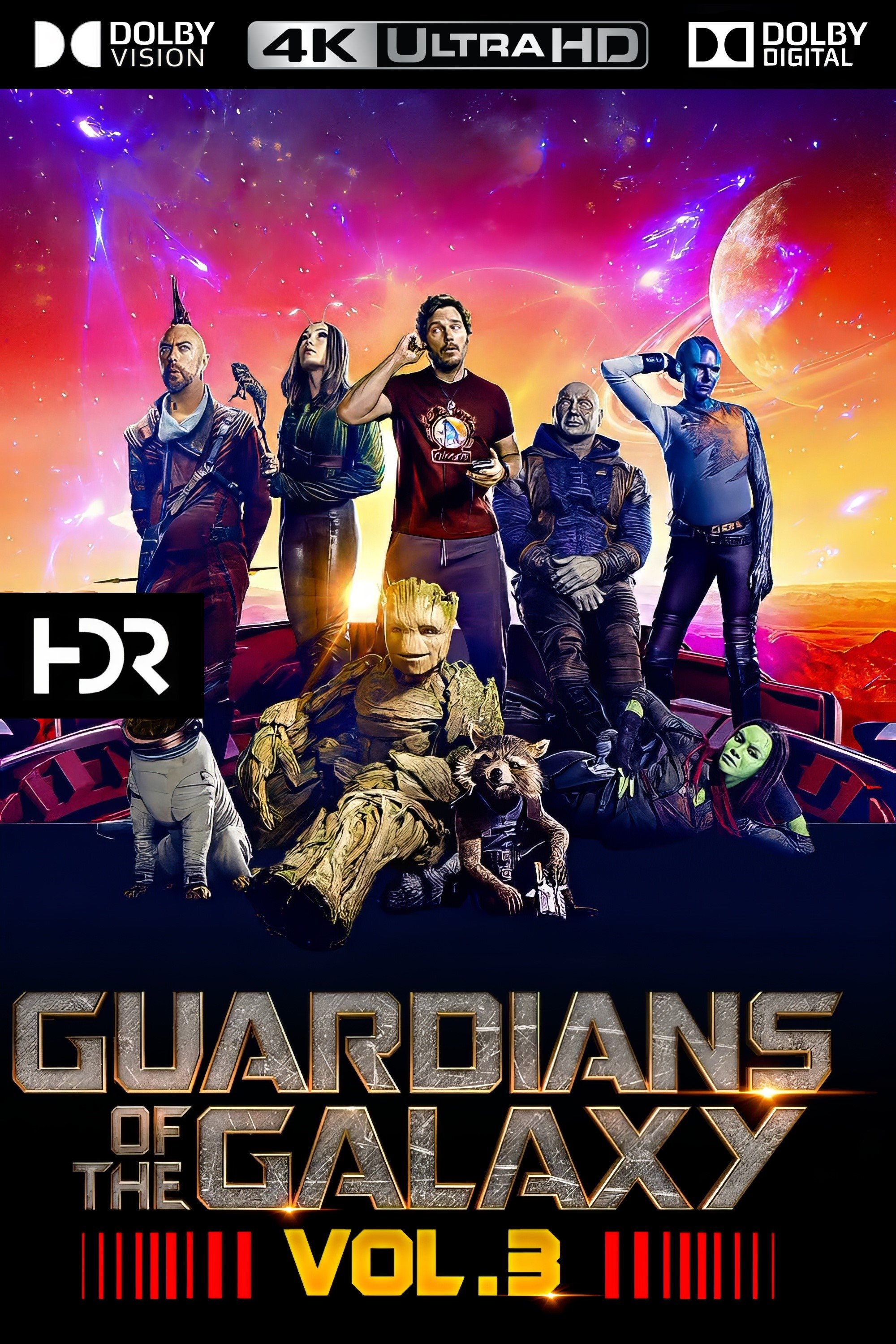Immagine Guardiani della Galassia: Volume 3 - Poster - Sfondi
