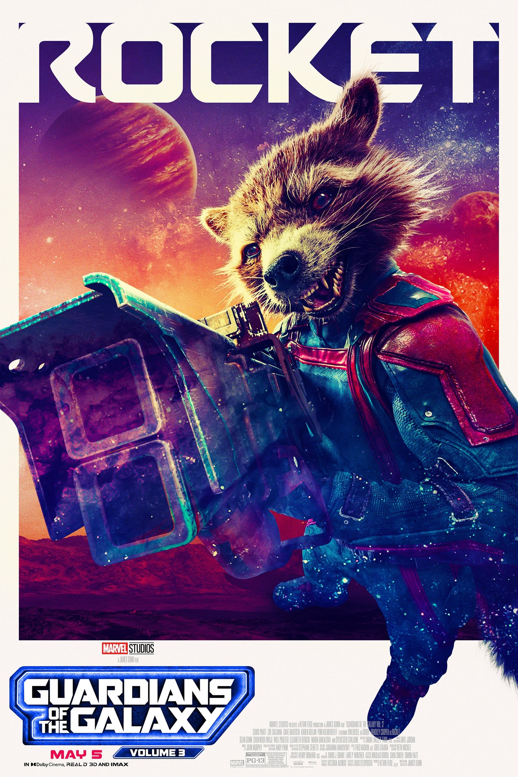 Immagine Guardiani della Galassia: Volume 3 - Poster - Sfondi