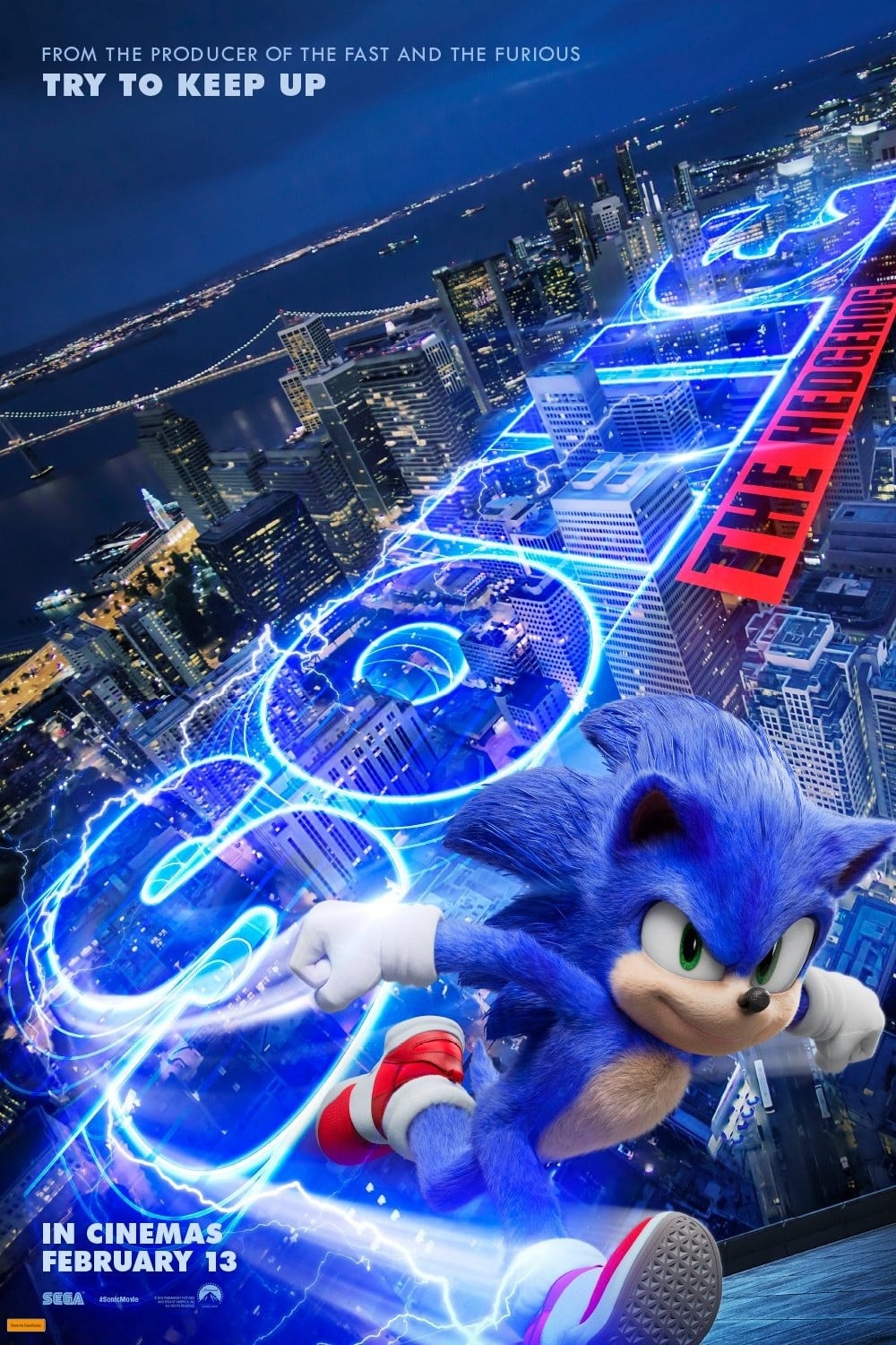 Immagine Sonic - Il film - Poster - Sfondi