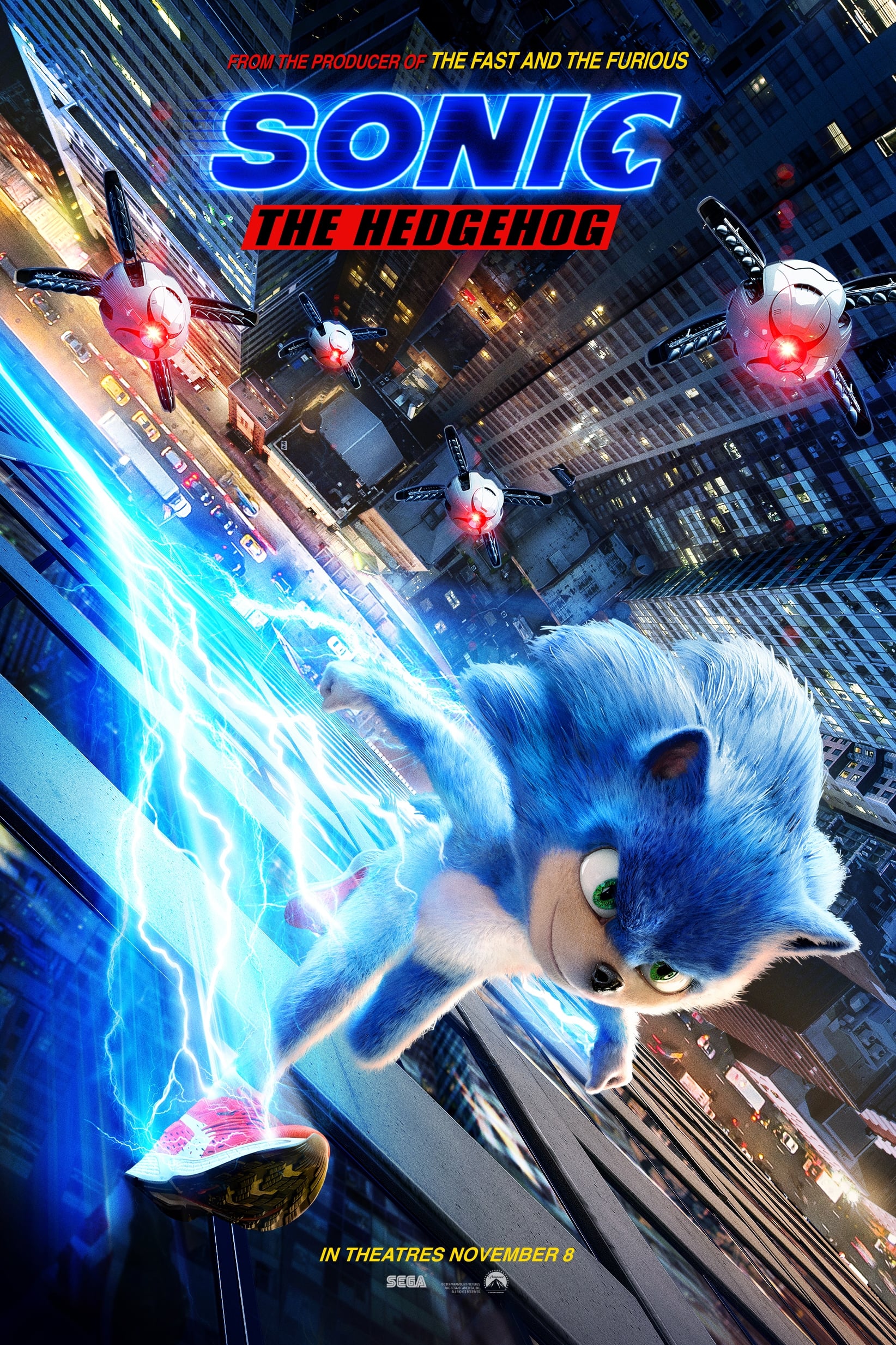 Immagine Sonic - Il film - Poster - Sfondi