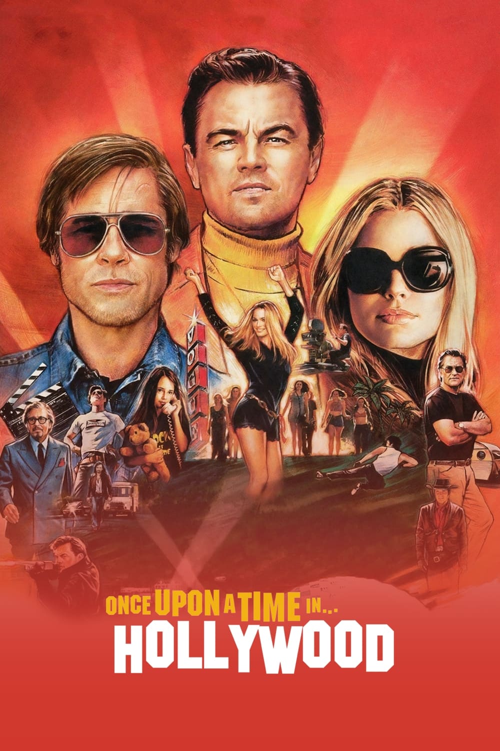 Immagine C'era una volta a… Hollywood - Poster - Sfondi