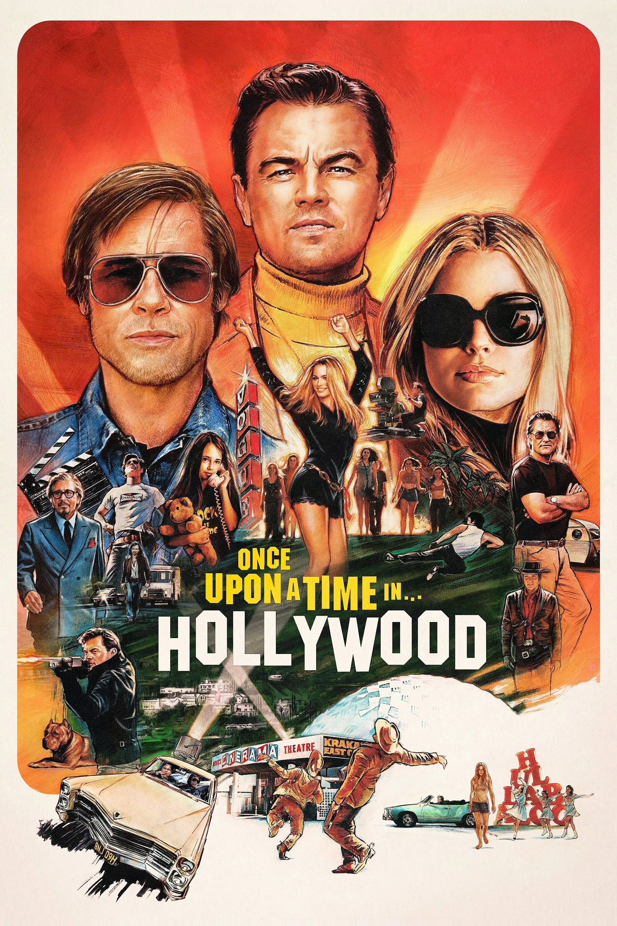 Immagine C'era una volta a… Hollywood - Poster - Sfondi