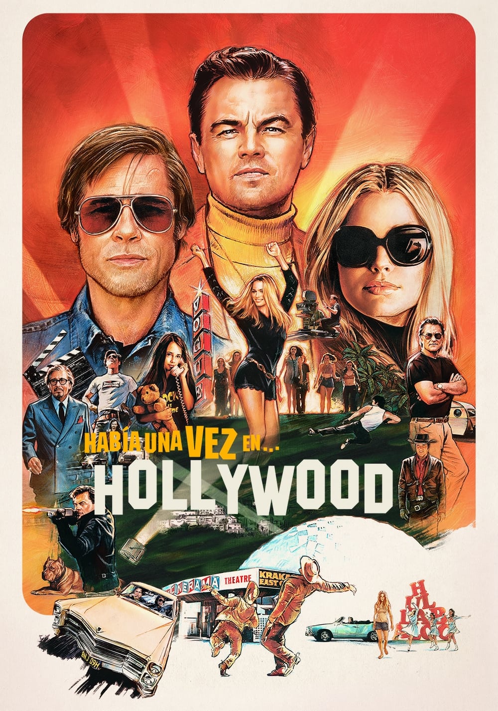 Immagine C'era una volta a… Hollywood - Poster - Sfondi