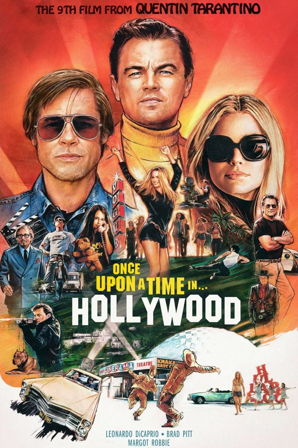 Immagine C'era una volta a… Hollywood - Poster - Sfondi