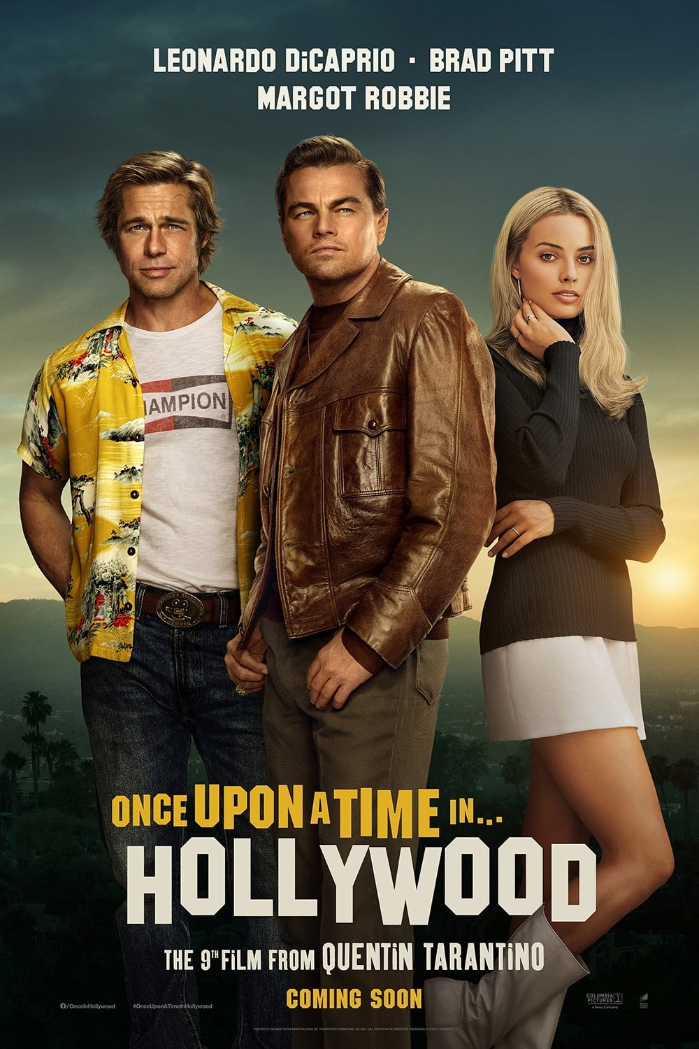 Immagine C'era una volta a… Hollywood - Poster - Sfondi