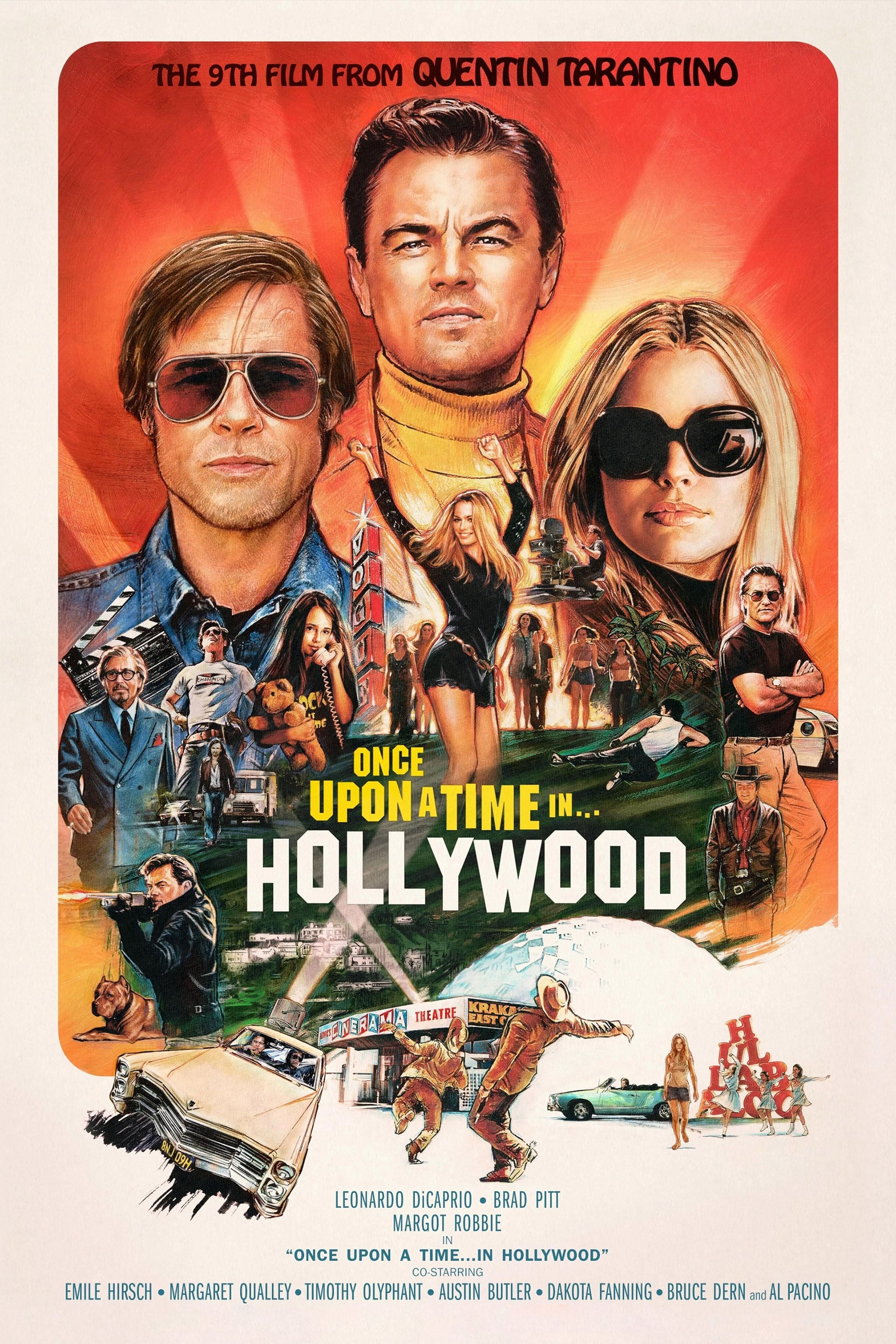 Immagine C'era una volta a… Hollywood - Poster - Sfondi