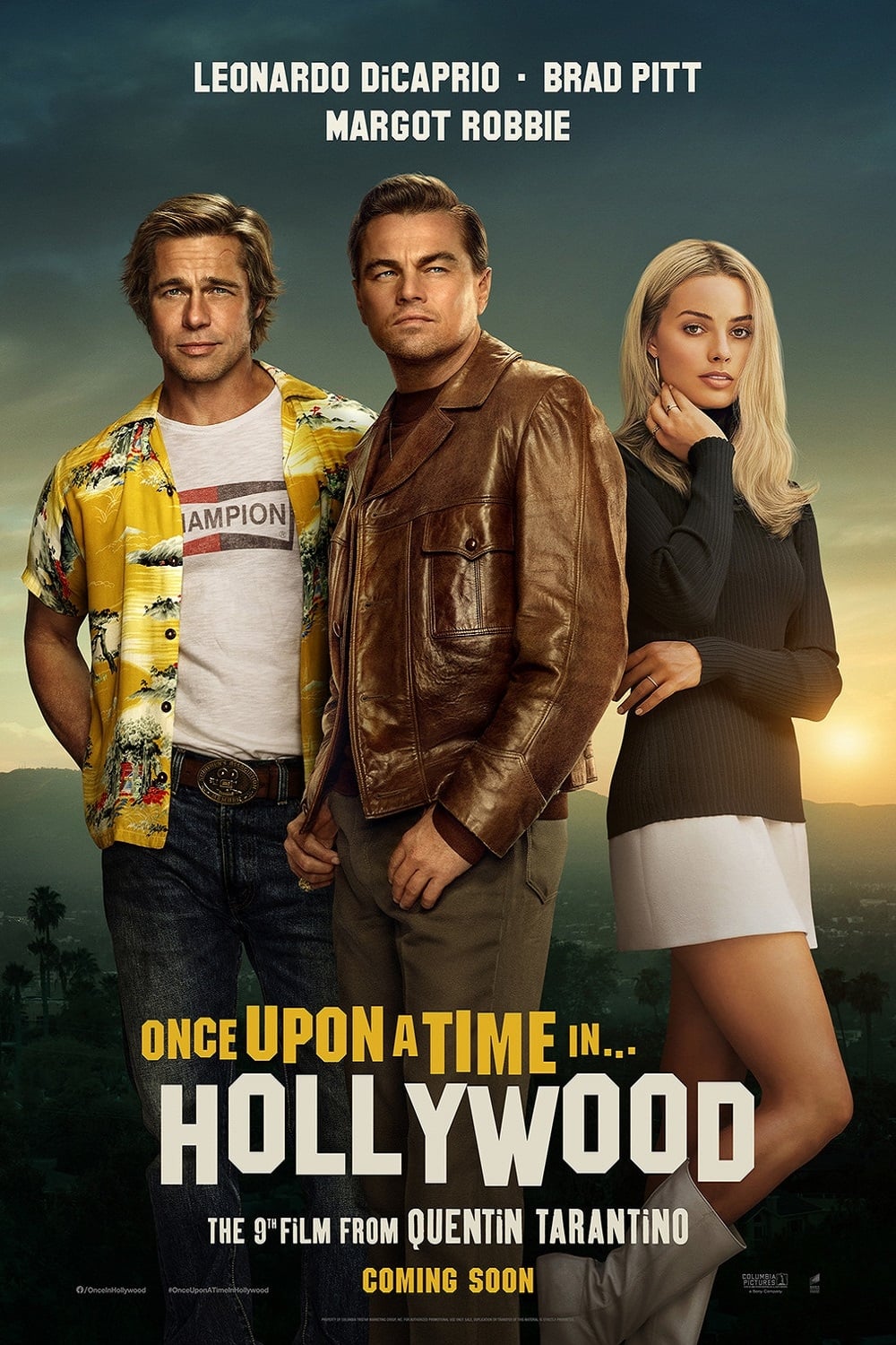 Immagine C'era una volta a… Hollywood - Poster - Sfondi