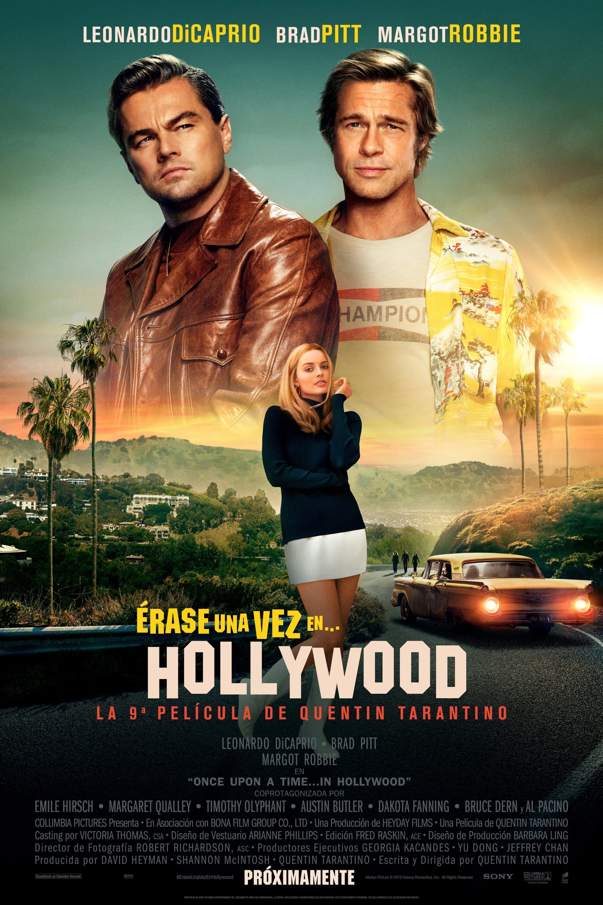 Immagine C'era una volta a… Hollywood - Poster - Sfondi