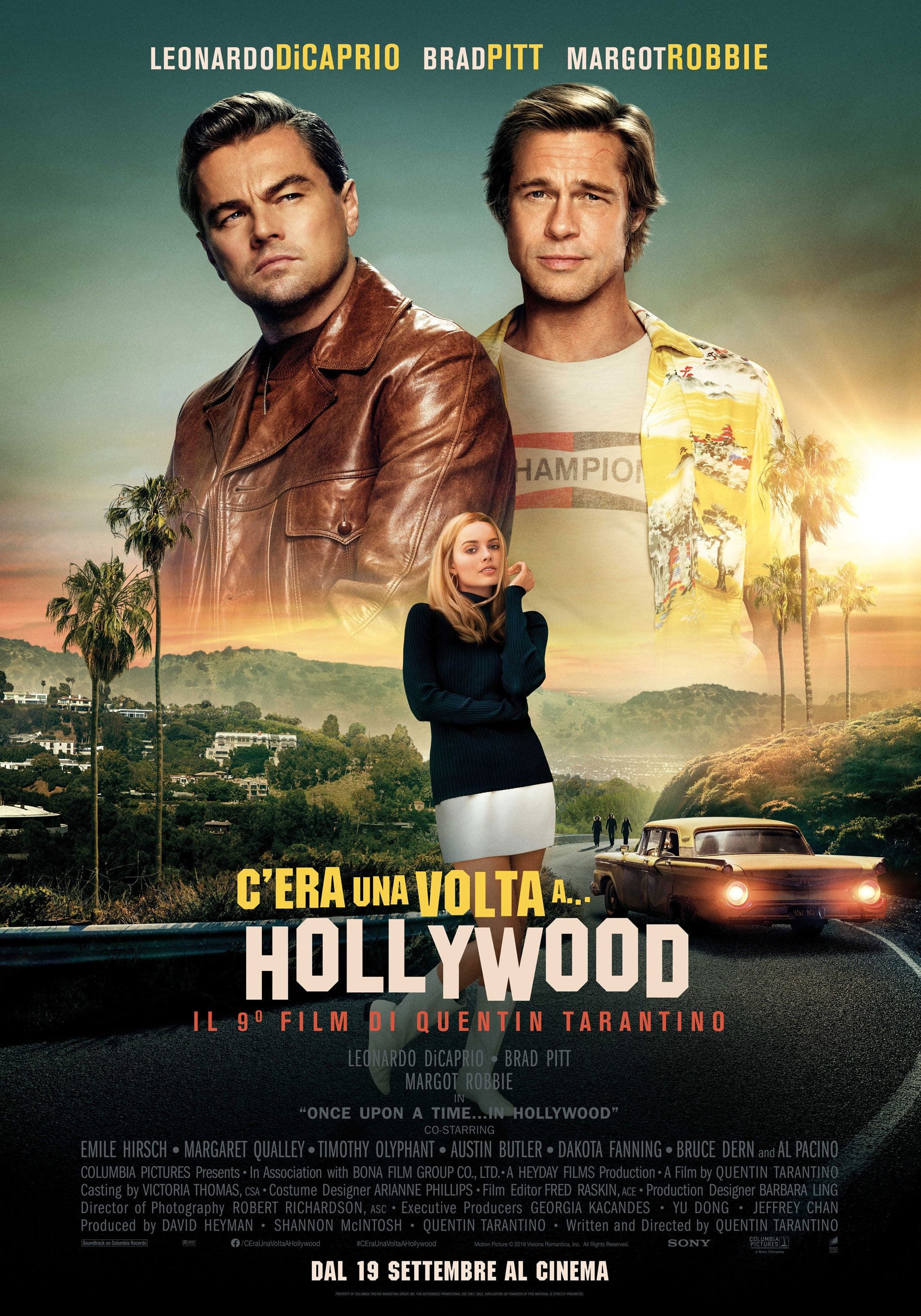 Immagine C'era una volta a… Hollywood - Poster - Sfondi