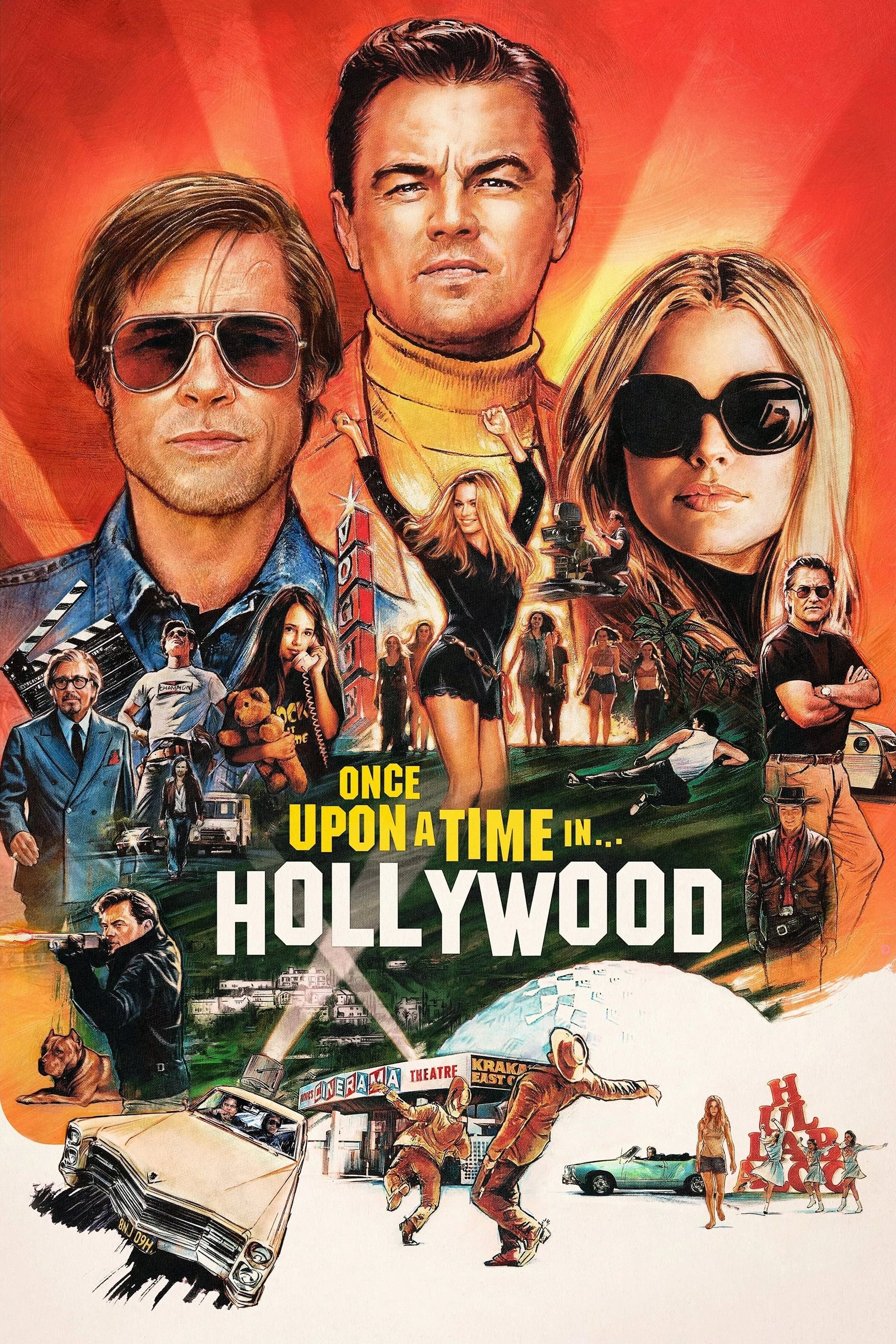 Immagine C'era una volta a… Hollywood - Poster - Sfondi