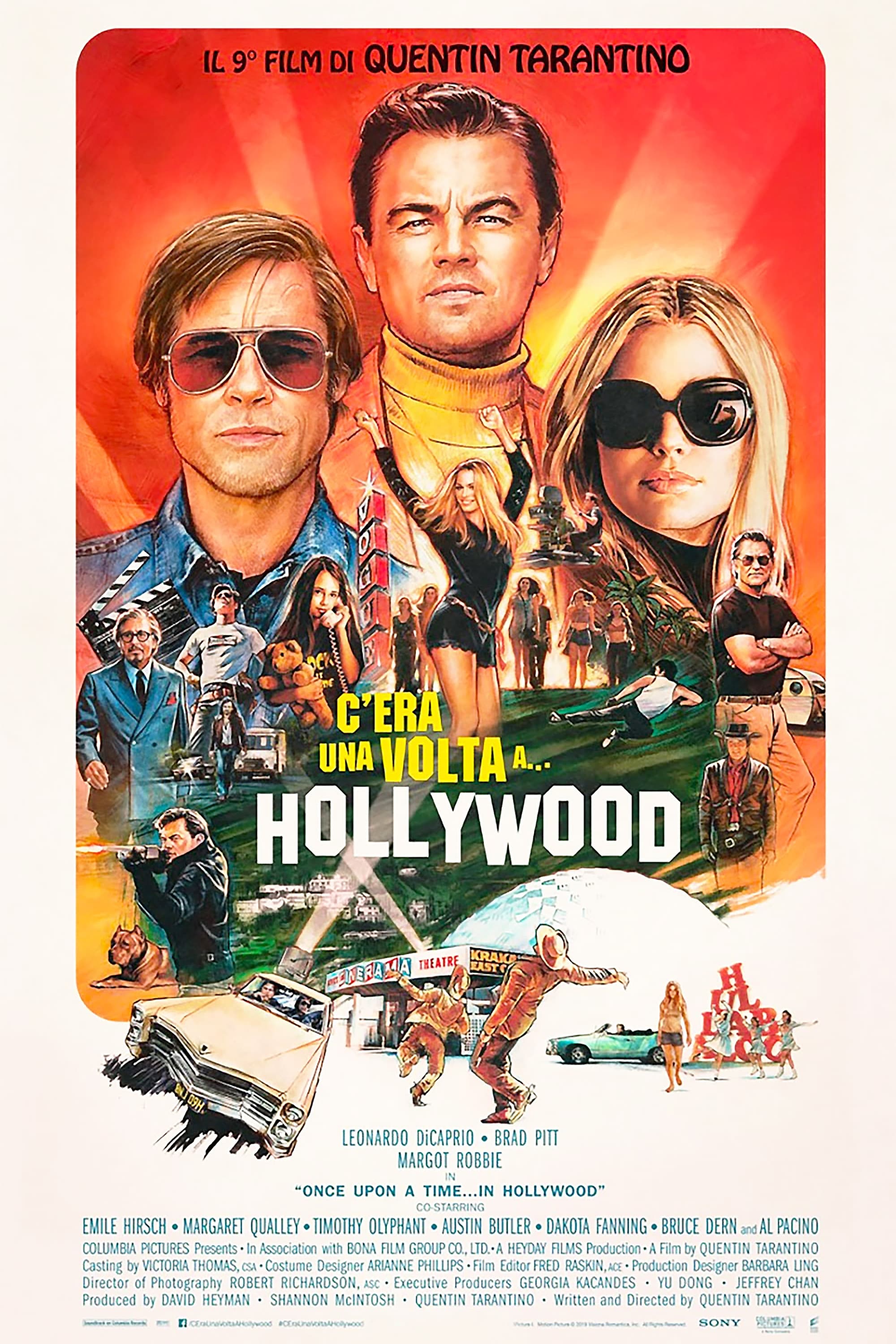 Immagine C'era una volta a… Hollywood - Poster - Sfondi