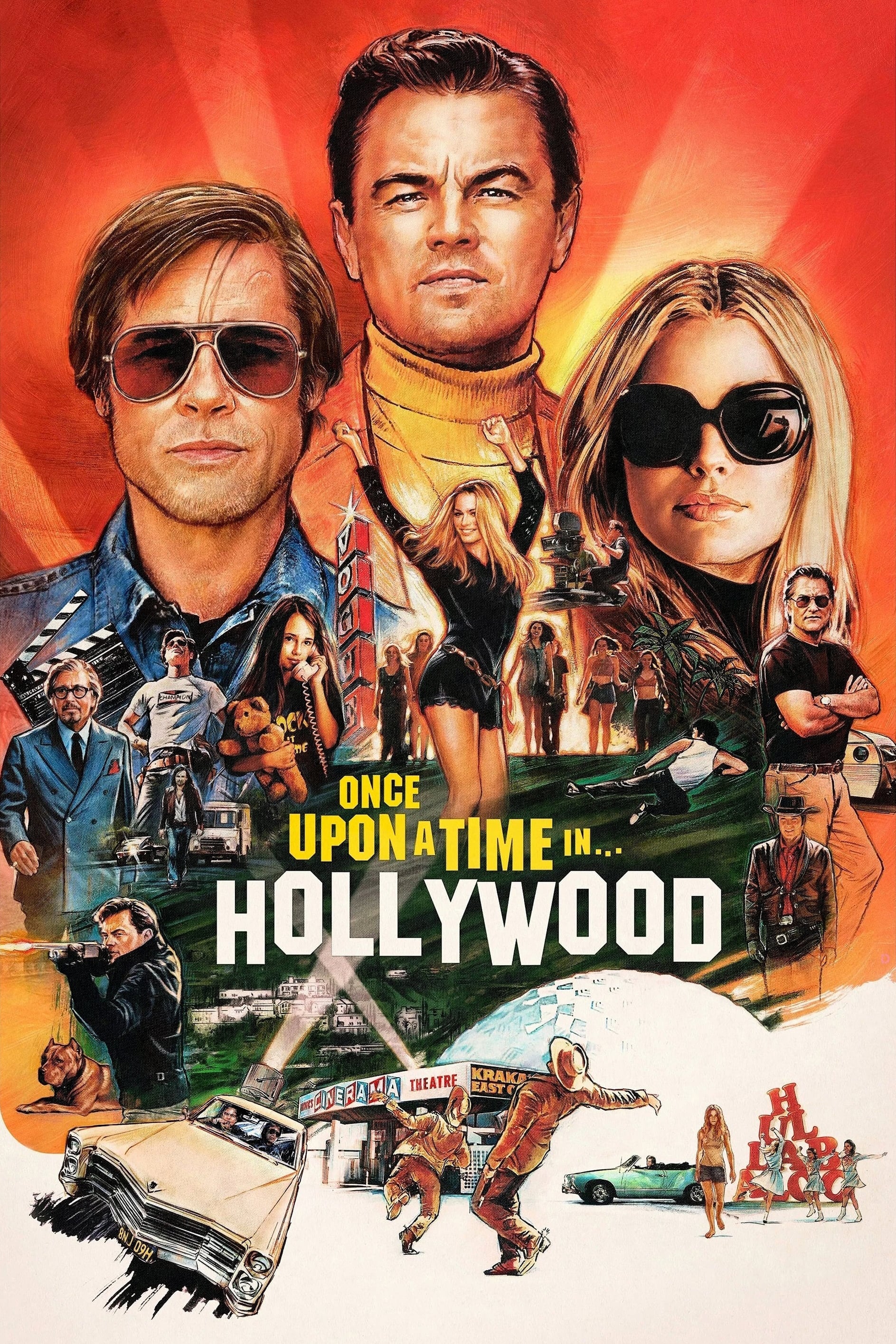 Immagine C'era una volta a… Hollywood - Poster - Sfondi