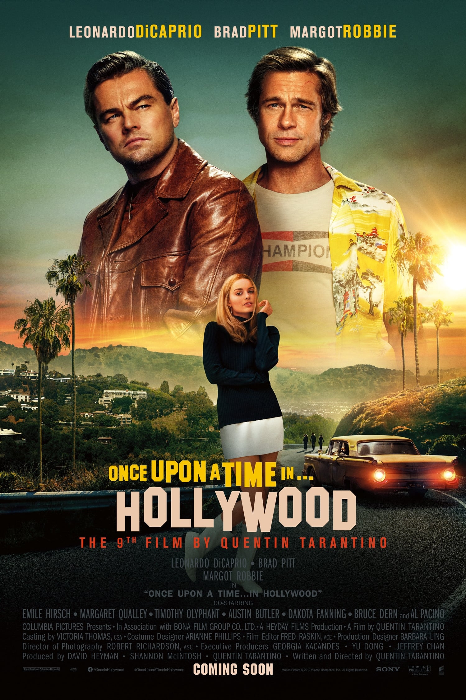 Immagine C'era una volta a… Hollywood - Poster - Sfondi