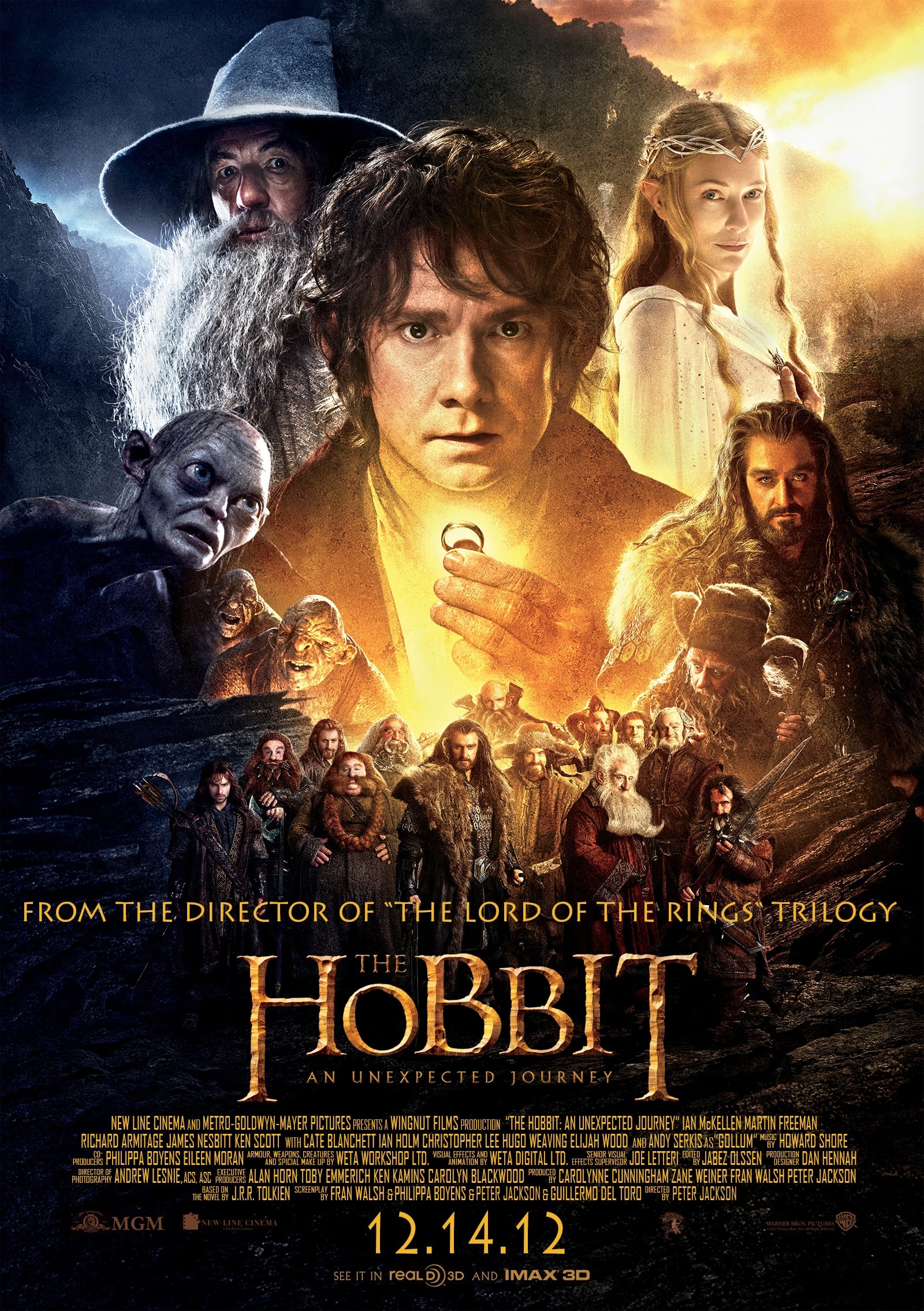 Immagine Lo Hobbit: Un viaggio inaspettato - Poster - Sfondi