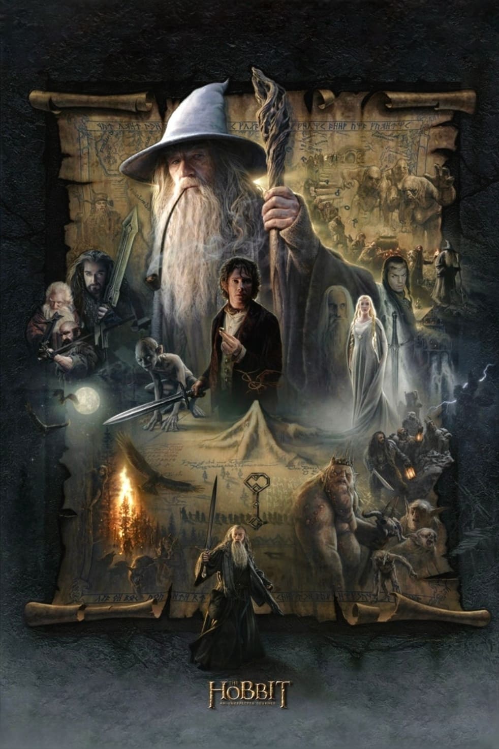 Immagine Lo Hobbit: Un viaggio inaspettato - Poster - Sfondi