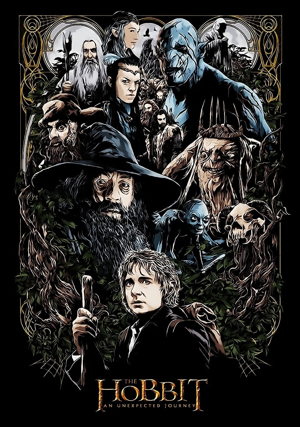 Immagine Lo Hobbit: Un viaggio inaspettato - Poster - Sfondi