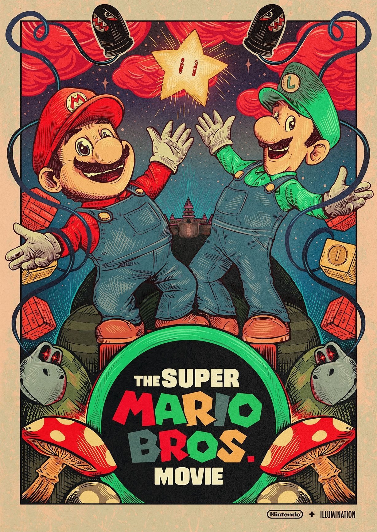 Immagine Super Mario Bros. - Il film - Poster - Sfondi