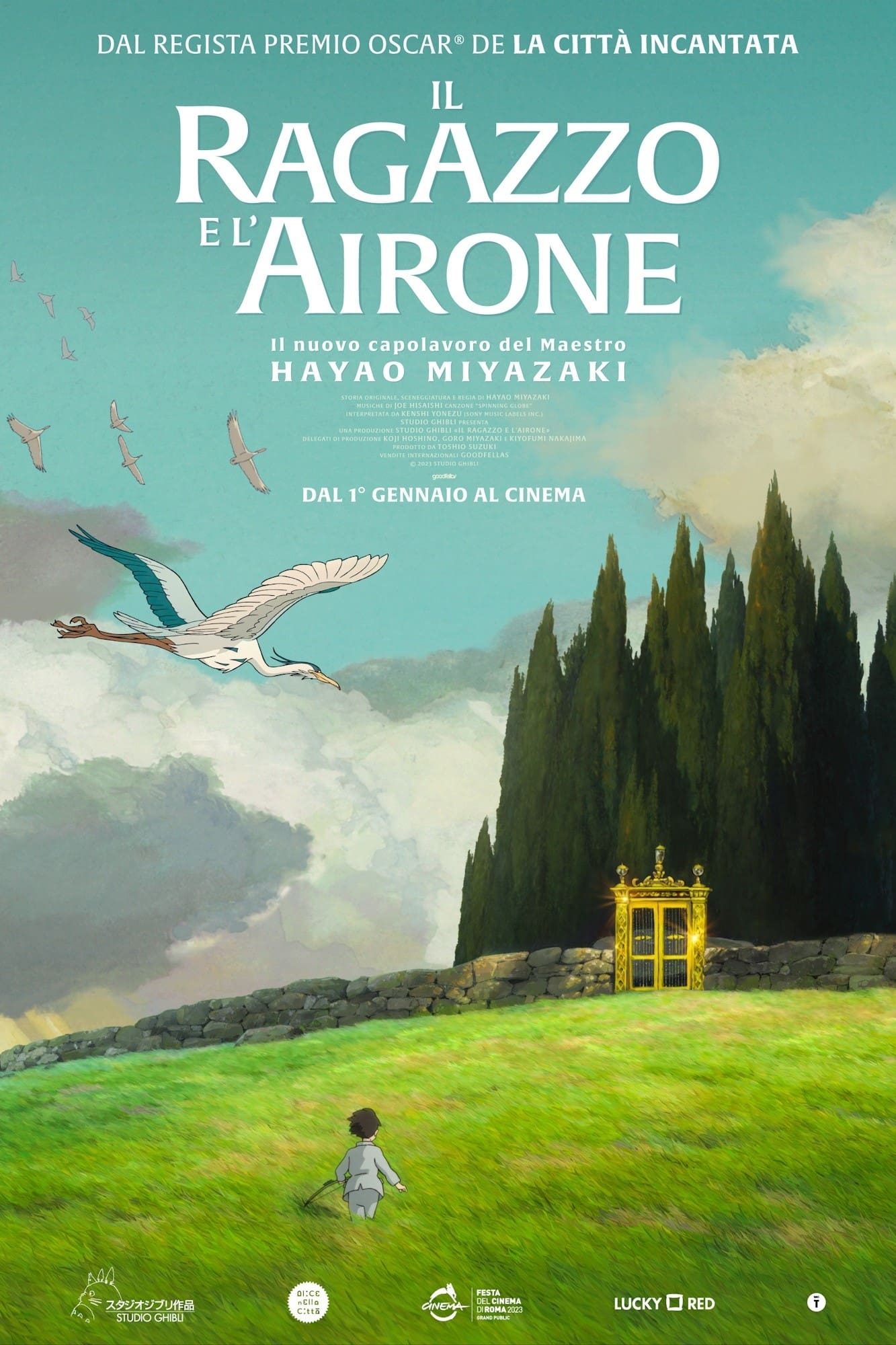 Immagine Il ragazzo e l'airone - Poster - Sfondi