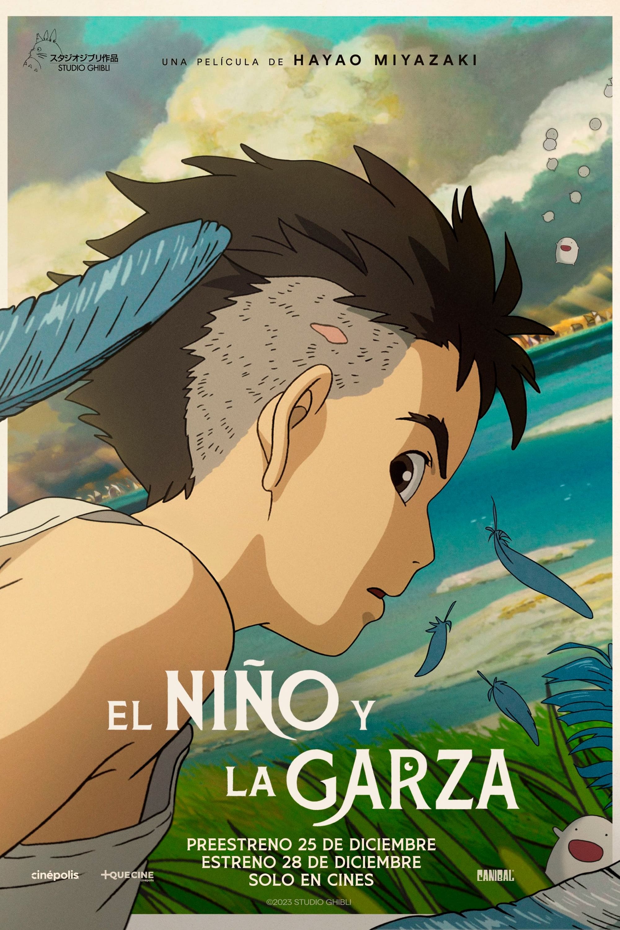 Immagine Il ragazzo e l'airone - Poster - Sfondi