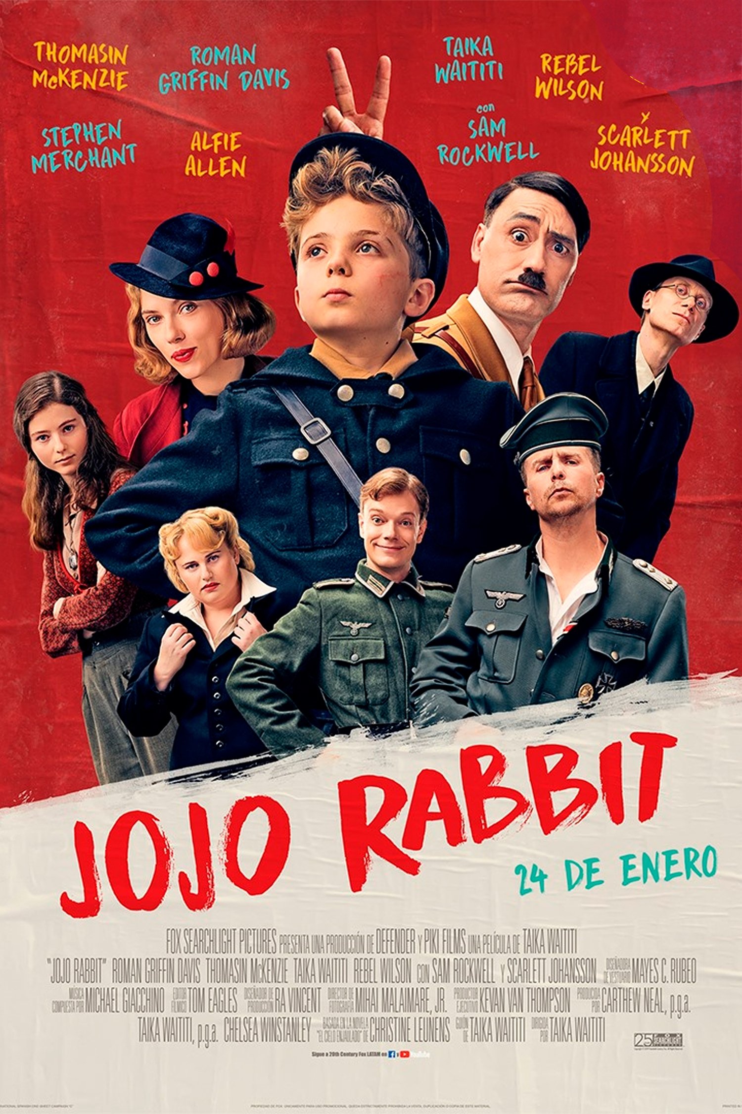 Immagine Jojo Rabbit - Poster - Sfondi