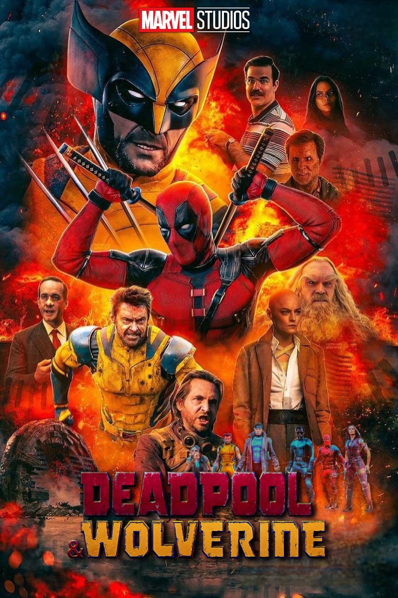 Immagine Deadpool & Wolverine - Poster - Sfondi