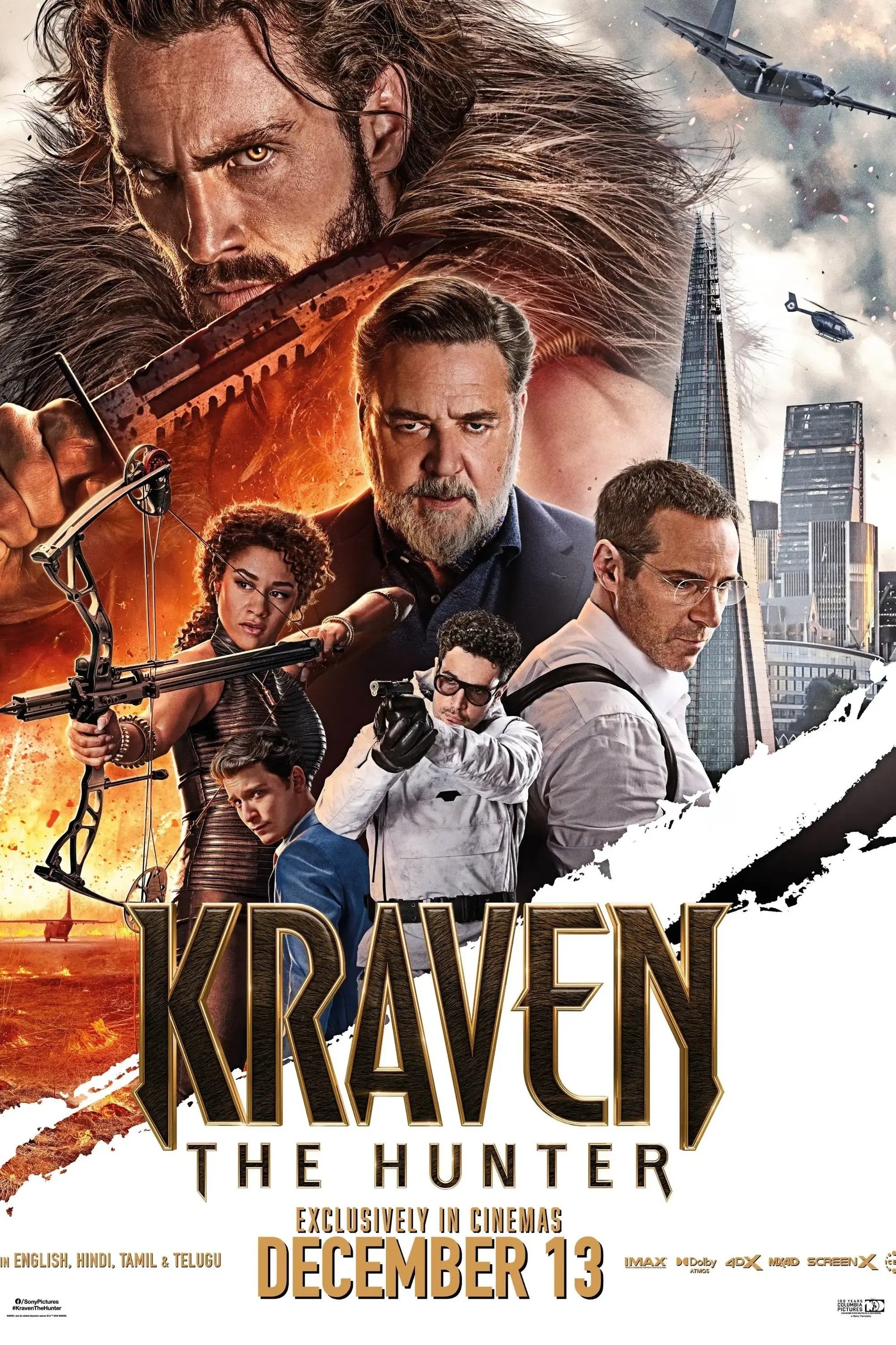 Immagine Kraven - Il cacciatore - Poster - Sfondi