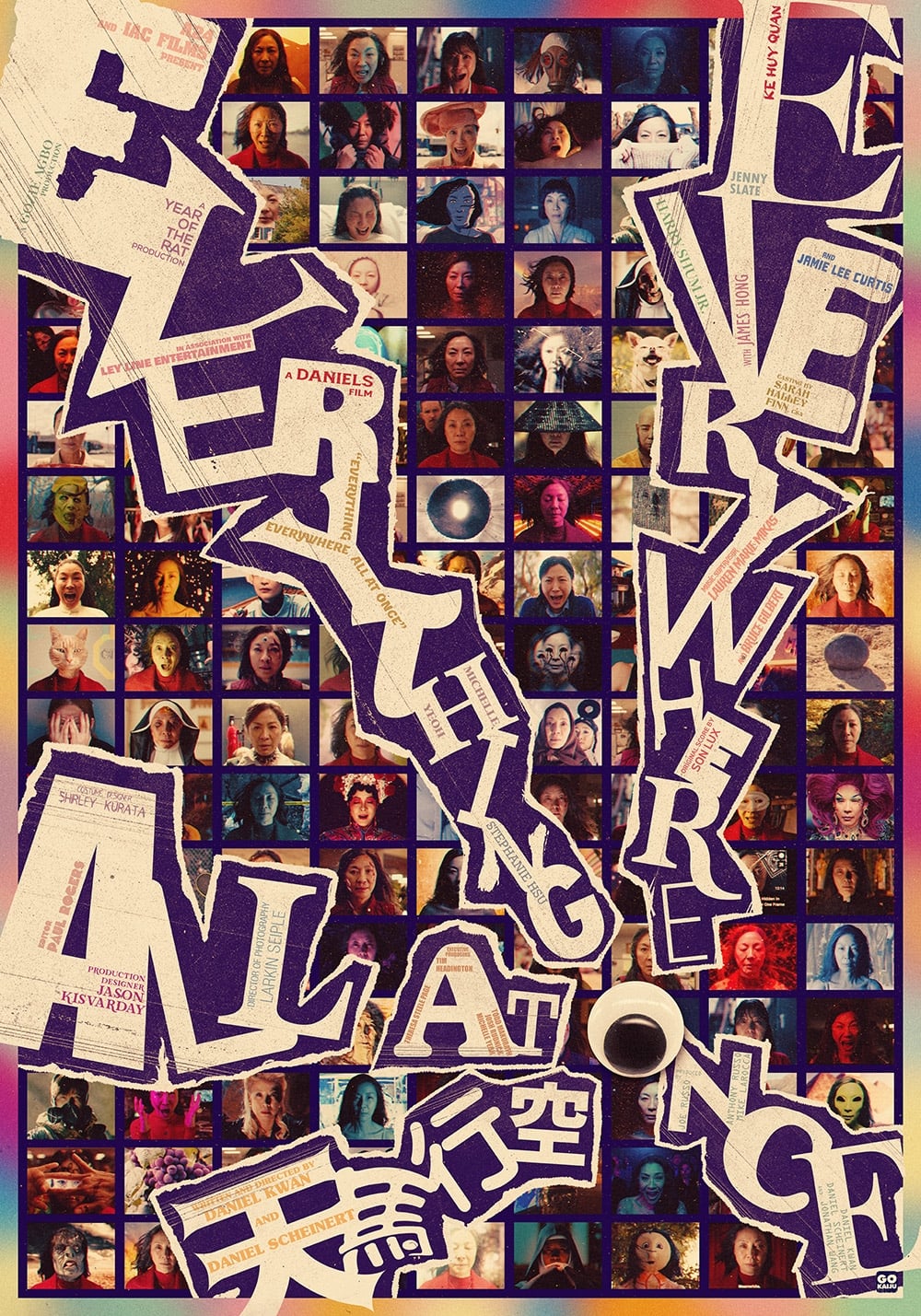 Immagine Everything Everywhere All at Once - Poster - Sfondi