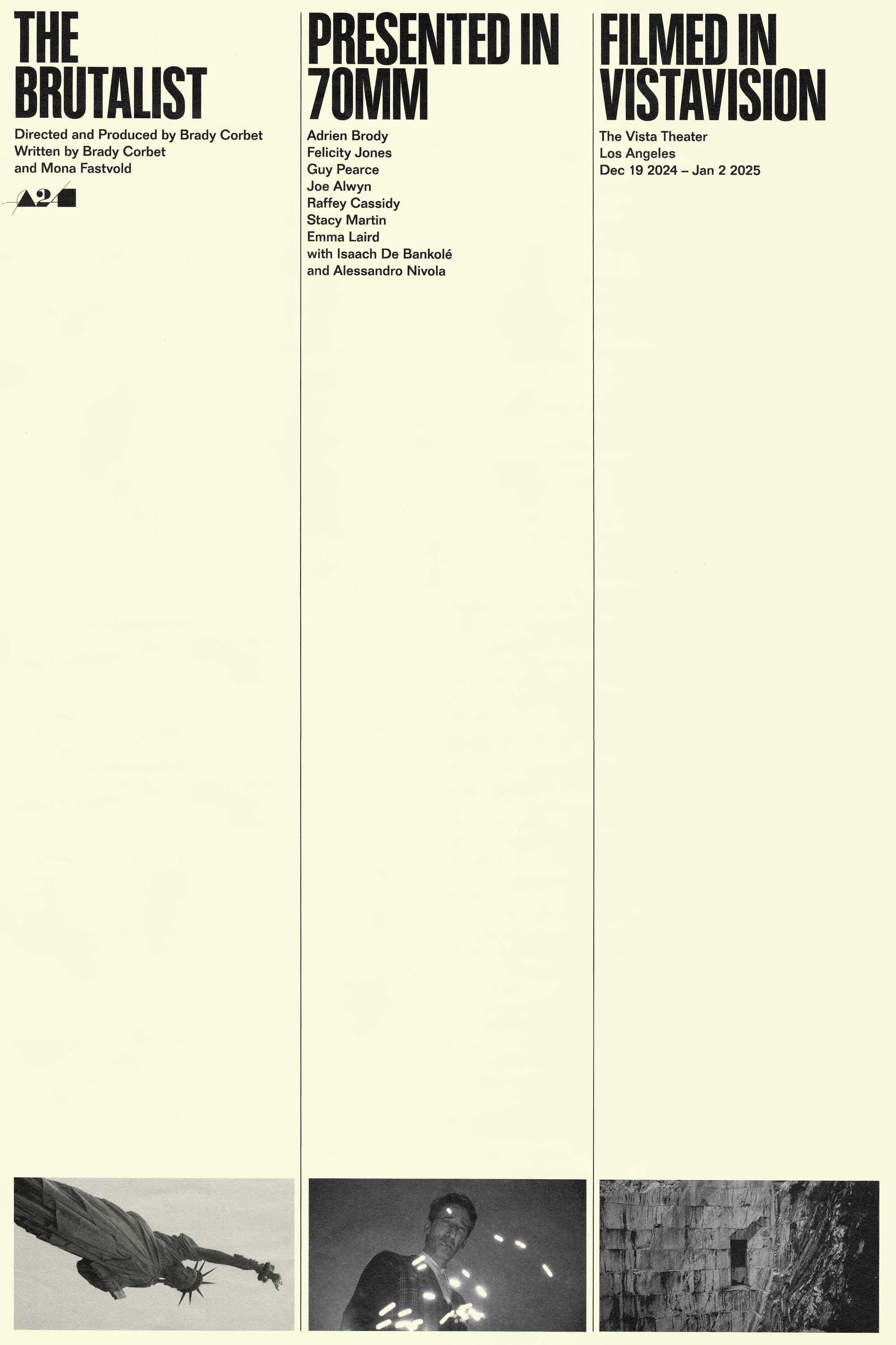 Immagine The Brutalist - Poster - Sfondi