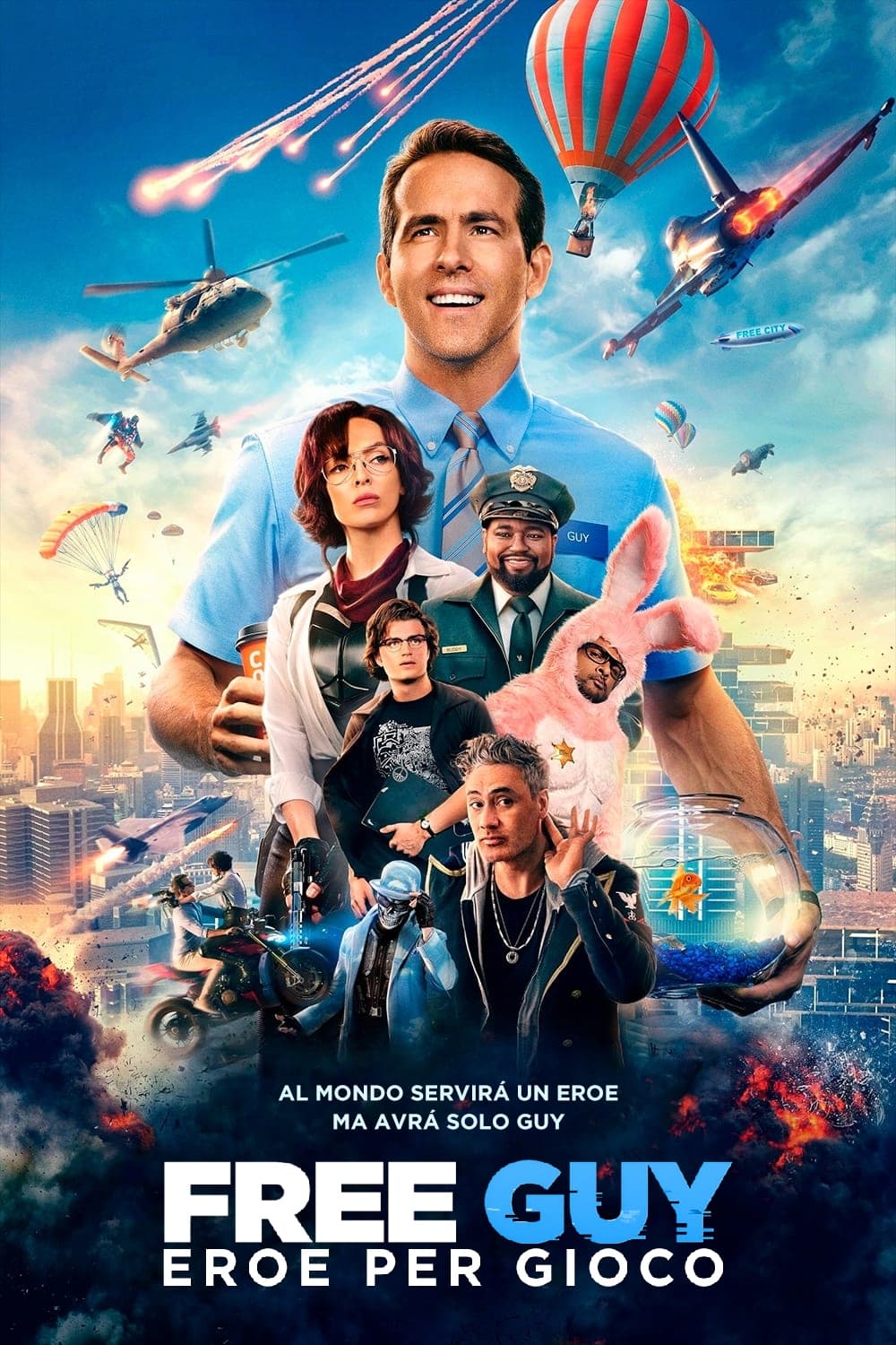 Immagine Free Guy - Eroe per gioco - Poster - Sfondi
