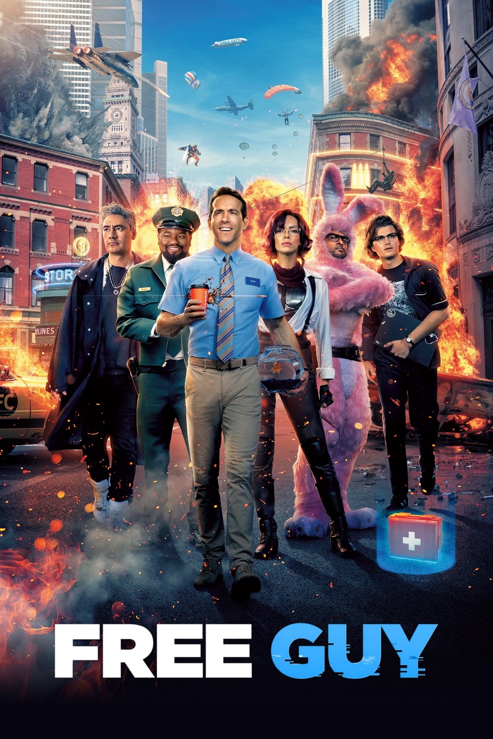 Immagine Free Guy - Eroe per gioco - Poster - Sfondi
