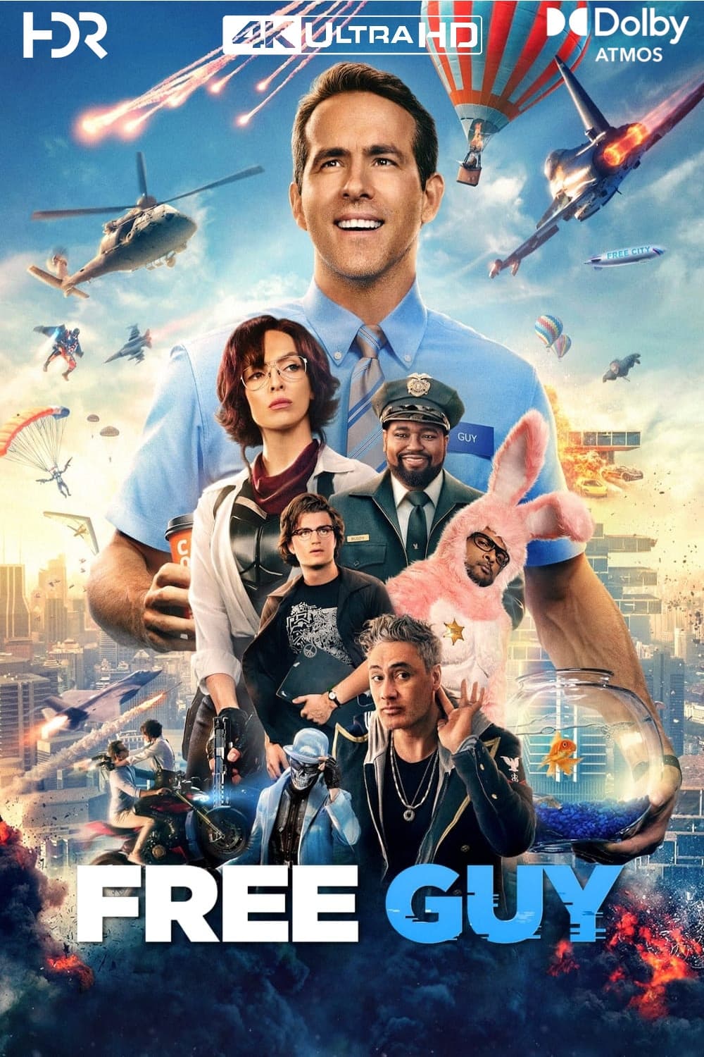 Immagine Free Guy - Eroe per gioco - Poster - Sfondi