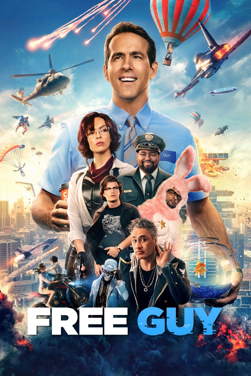Immagine Free Guy - Eroe per gioco - Poster - Sfondi