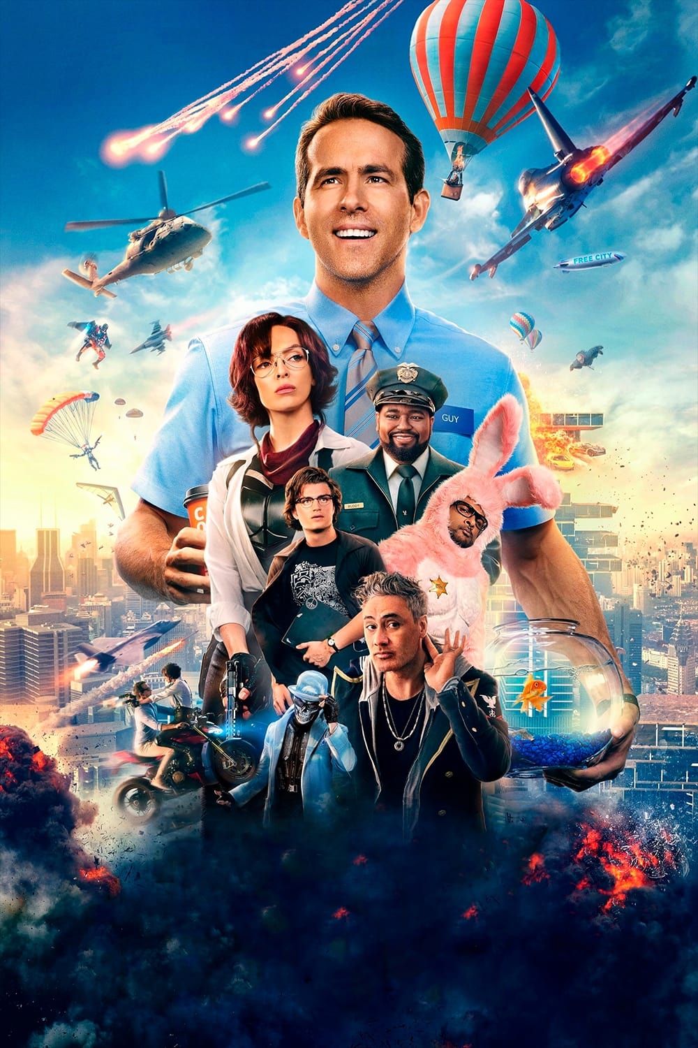 Immagine Free Guy - Eroe per gioco - Poster - Sfondi