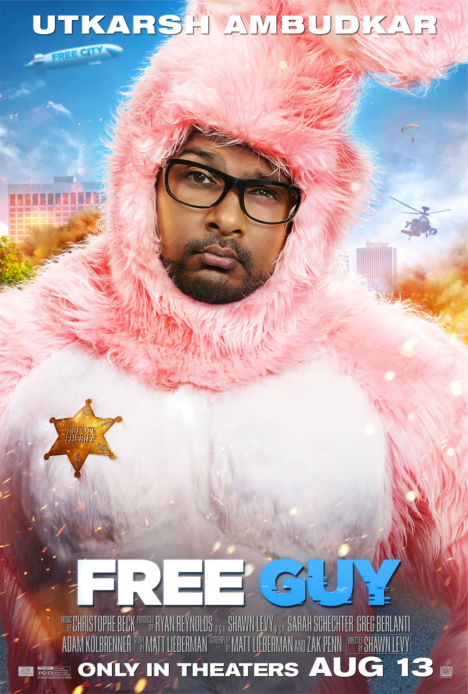 Immagine Free Guy - Eroe per gioco - Poster - Sfondi