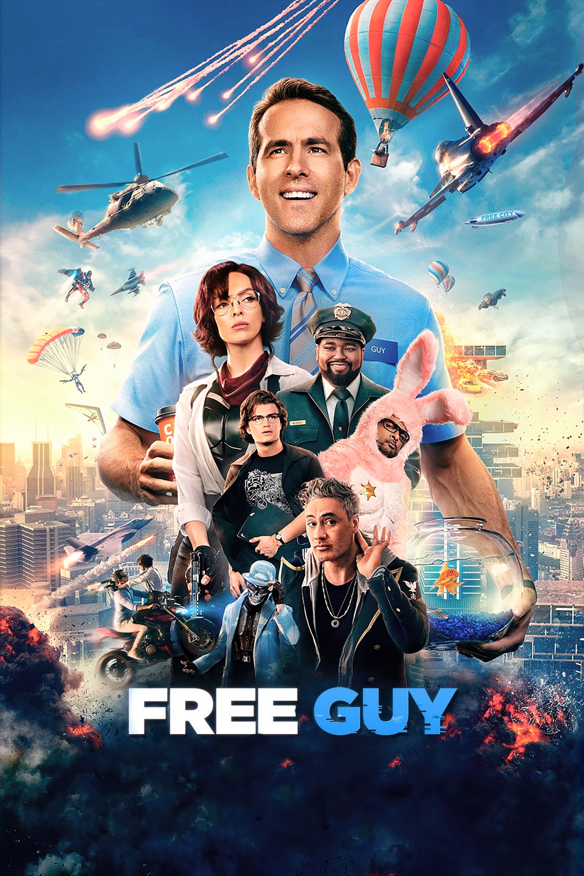 Immagine Free Guy - Eroe per gioco - Poster - Sfondi