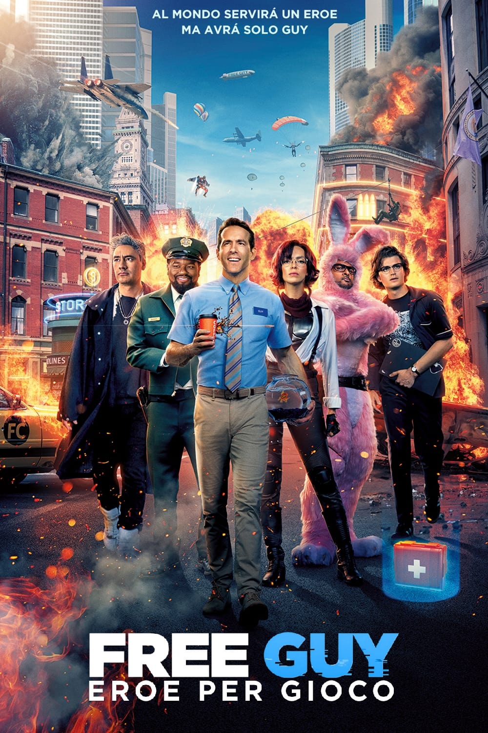 Immagine Free Guy - Eroe per gioco - Poster - Sfondi