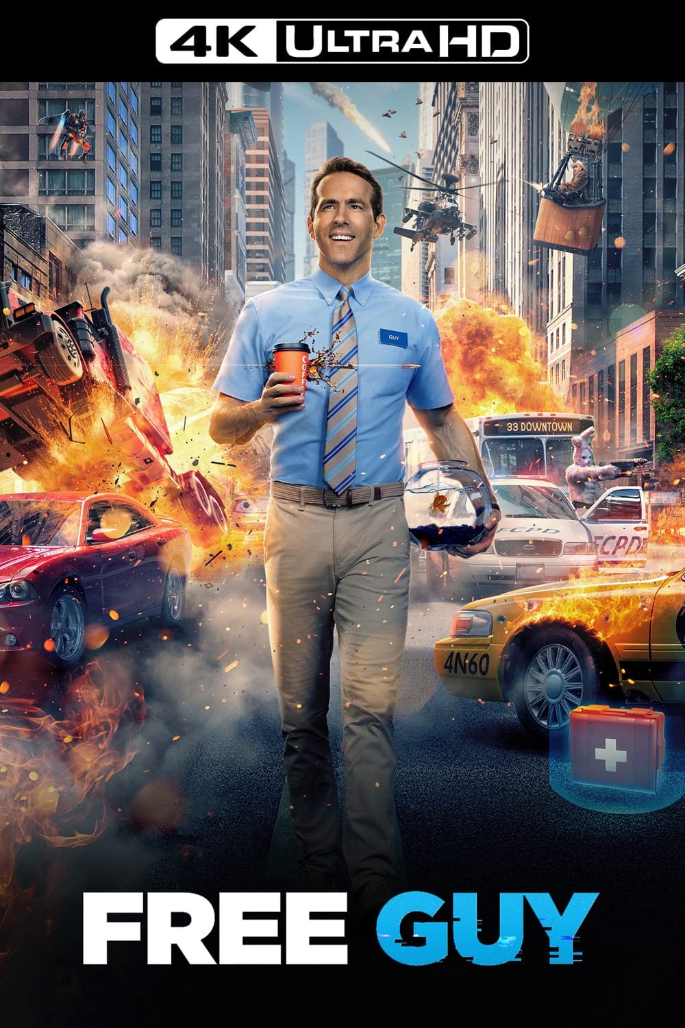 Immagine Free Guy - Eroe per gioco - Poster - Sfondi