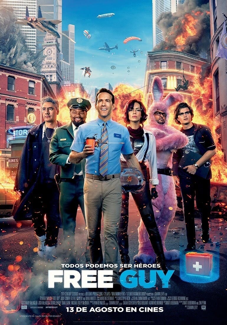 Immagine Free Guy - Eroe per gioco - Poster - Sfondi