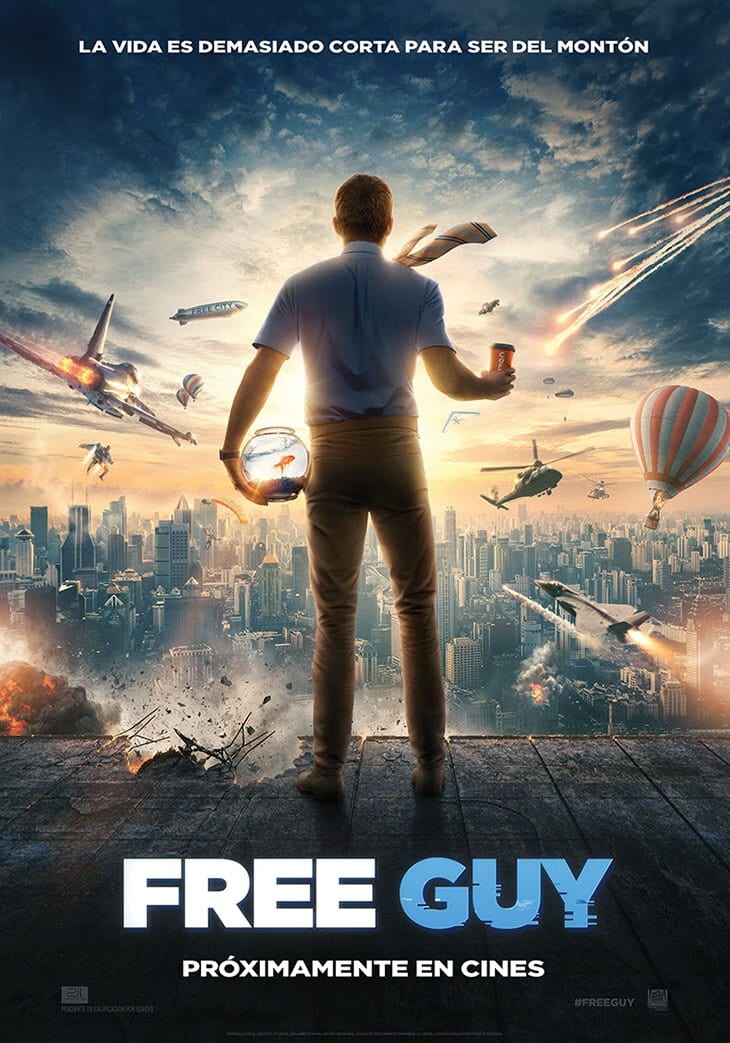 Immagine Free Guy - Eroe per gioco - Poster - Sfondi
