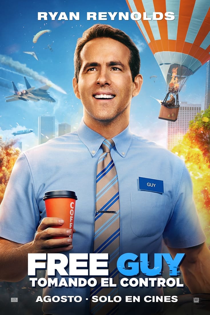 Immagine Free Guy - Eroe per gioco - Poster - Sfondi