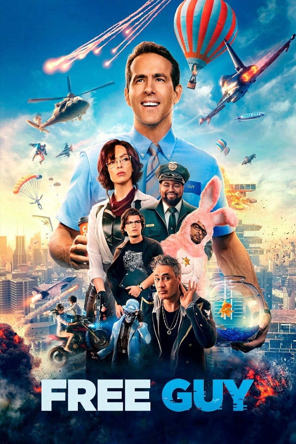 Immagine Free Guy - Eroe per gioco - Poster - Sfondi