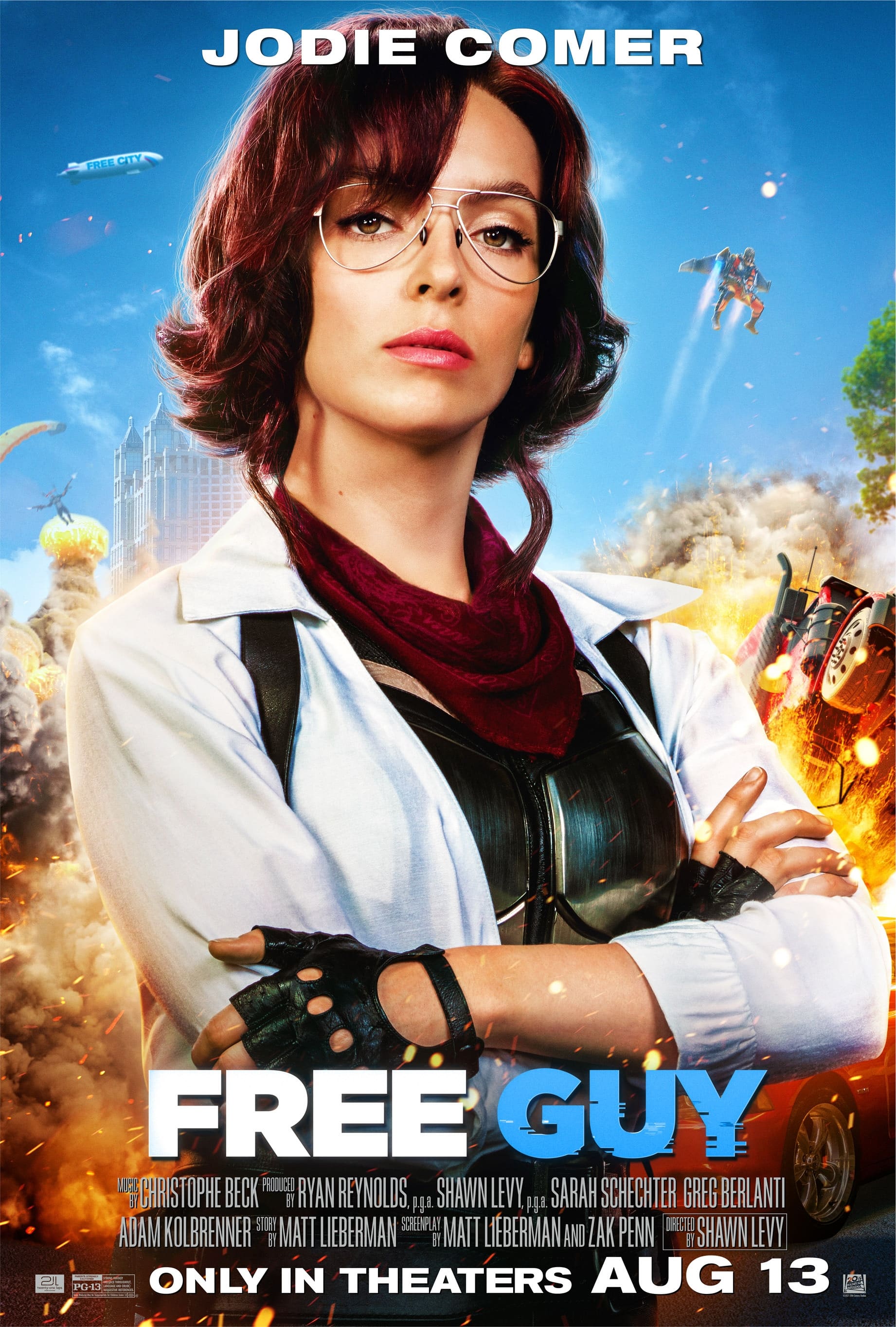 Immagine Free Guy - Eroe per gioco - Poster - Sfondi