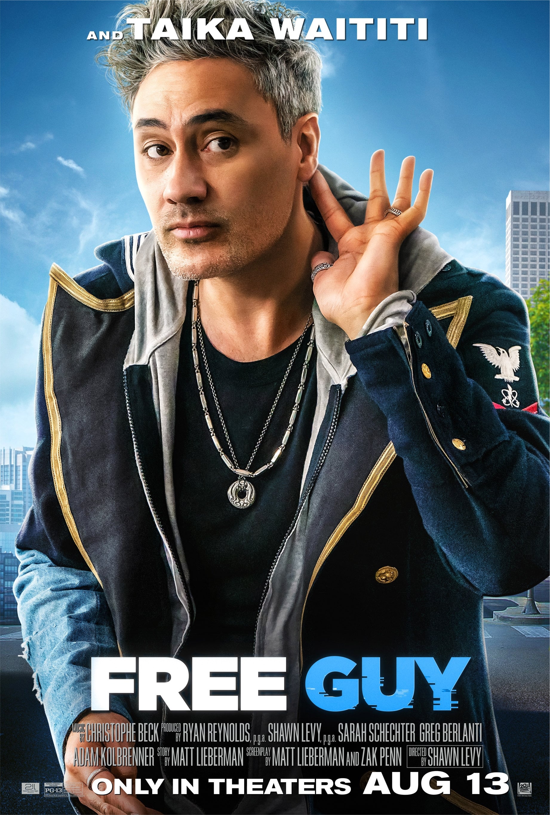 Immagine Free Guy - Eroe per gioco - Poster - Sfondi