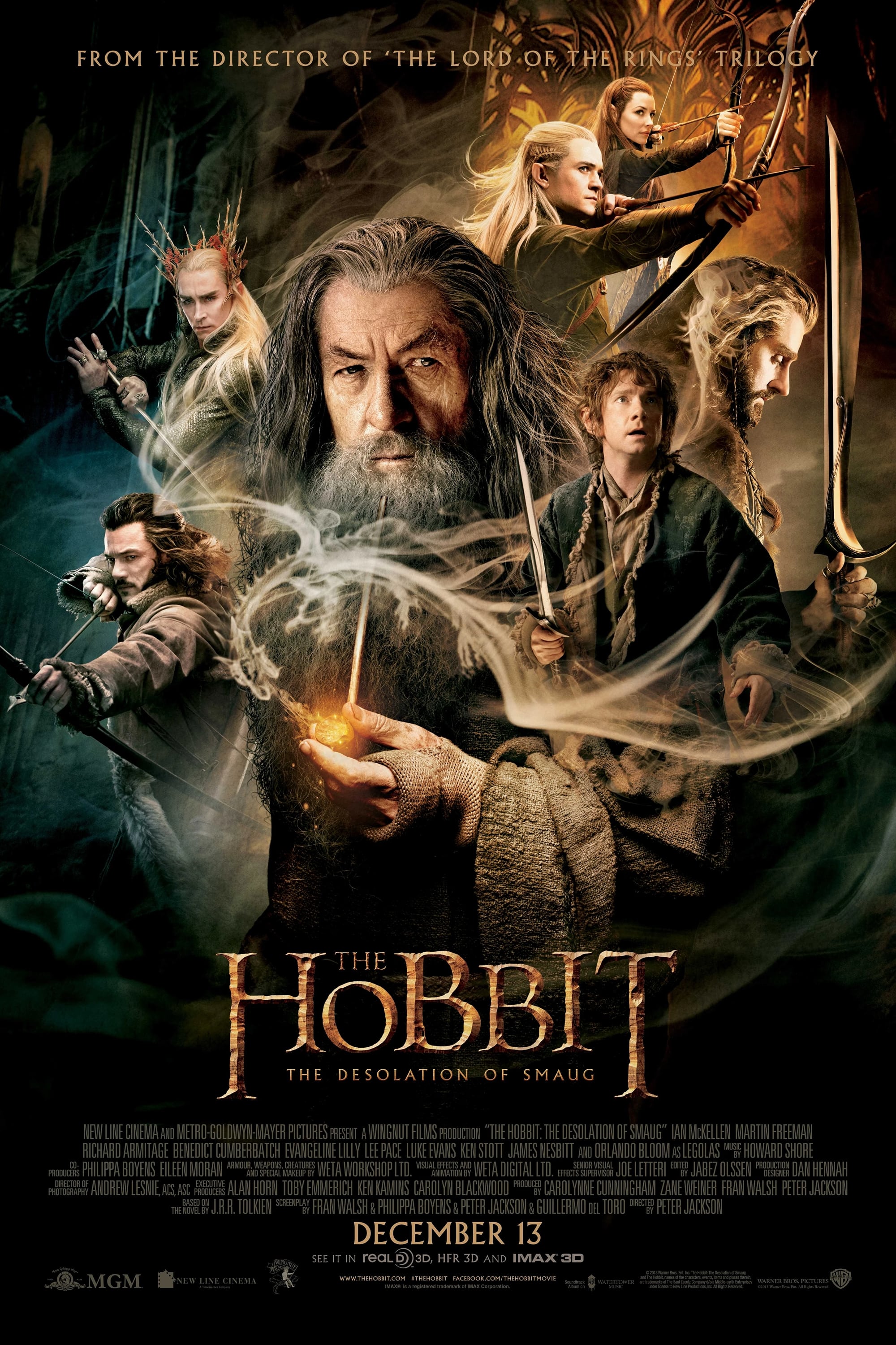 Immagine Lo Hobbit: La desolazione di Smaug - Poster - Sfondi